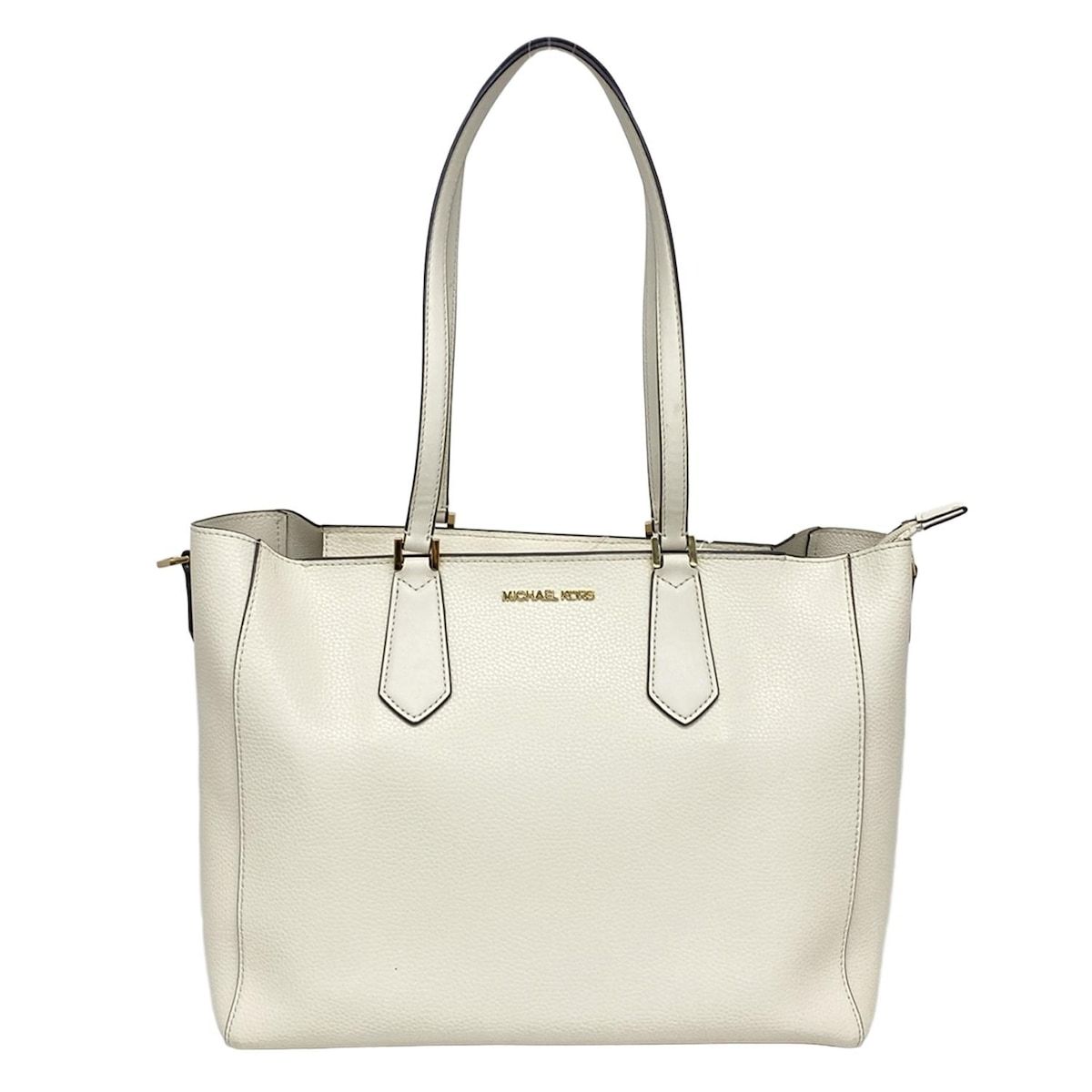 MICHAEL KORS(マイケルコース) ショルダーバッグ - アイボリー レザー 