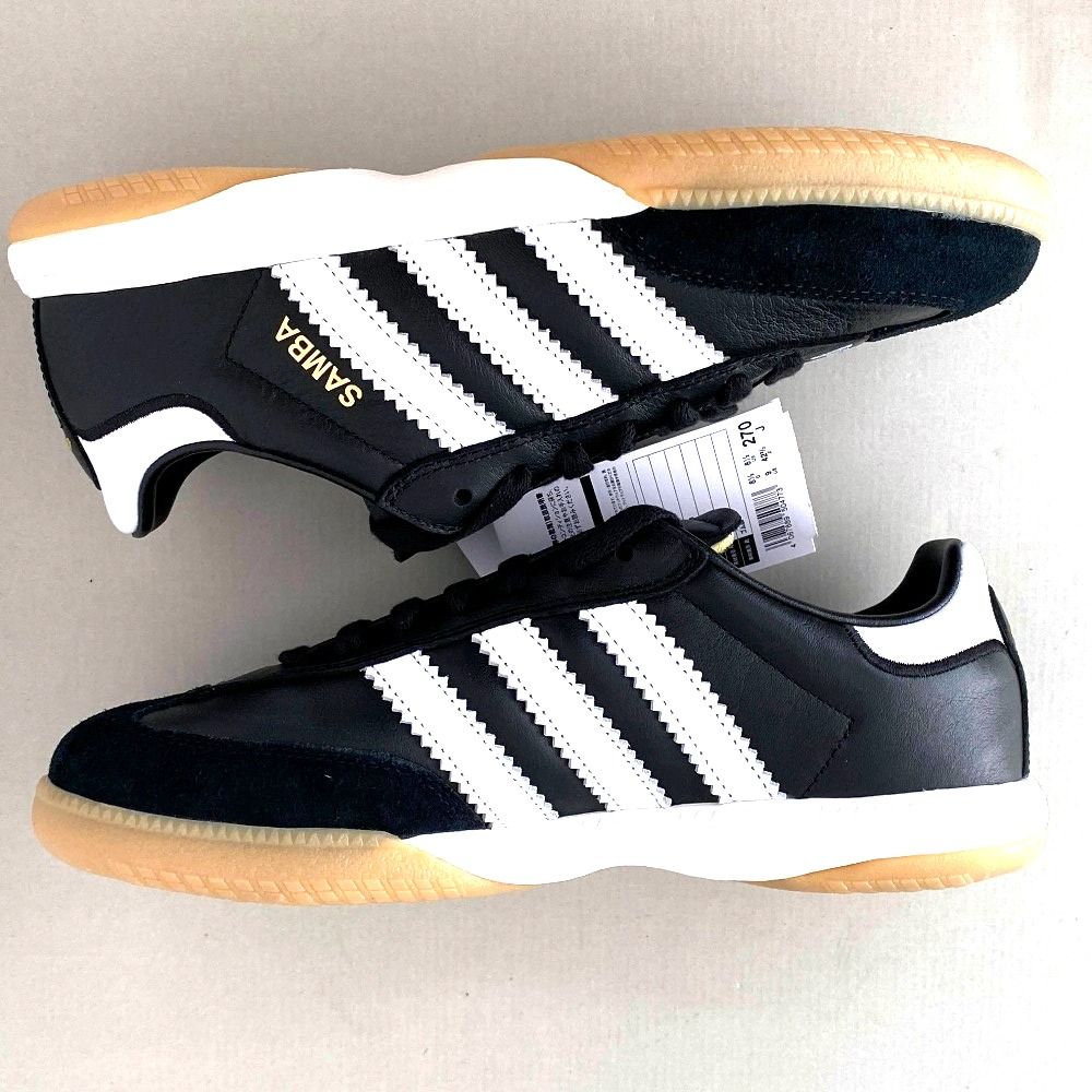 03w23137【タグ/箱付き美品】adidas Samba Millennium Black 