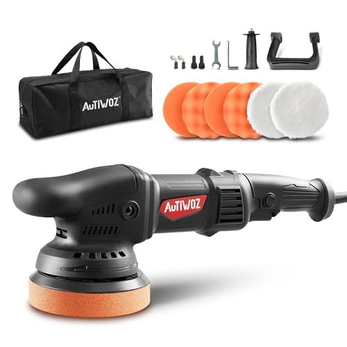 ダブルアクション ポリッシャー 車 コード式 電動 ポリッシャー 125mm