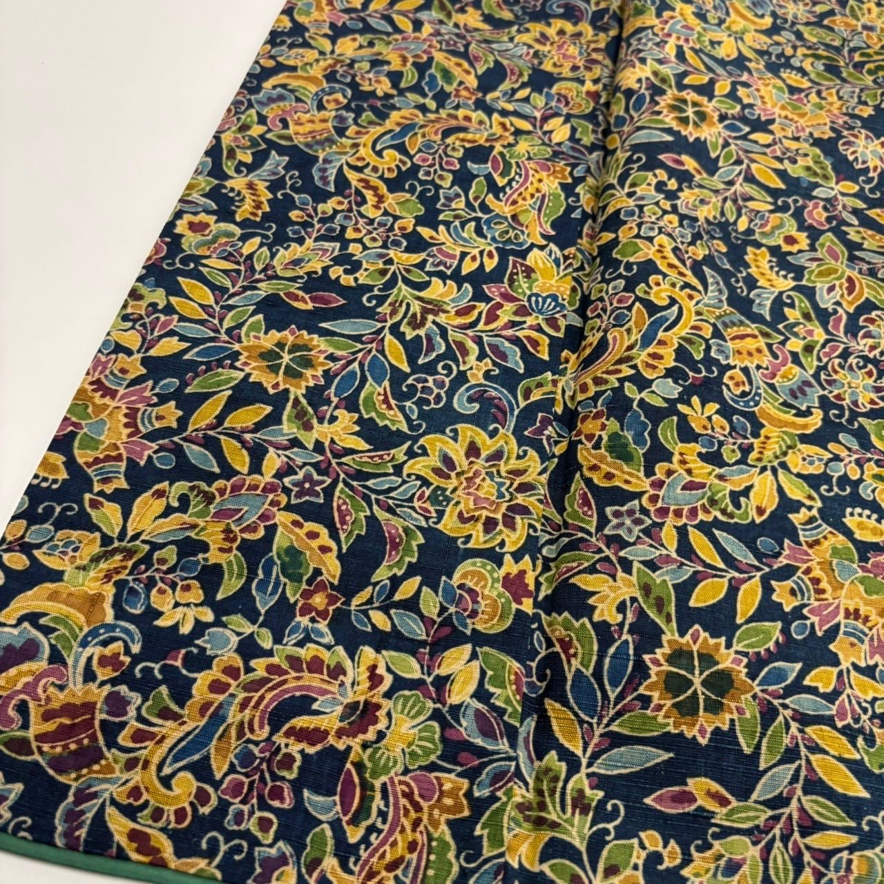 真綿紬 更紗 上品な染め 正絹 着物 MK-2615 - メルカリ