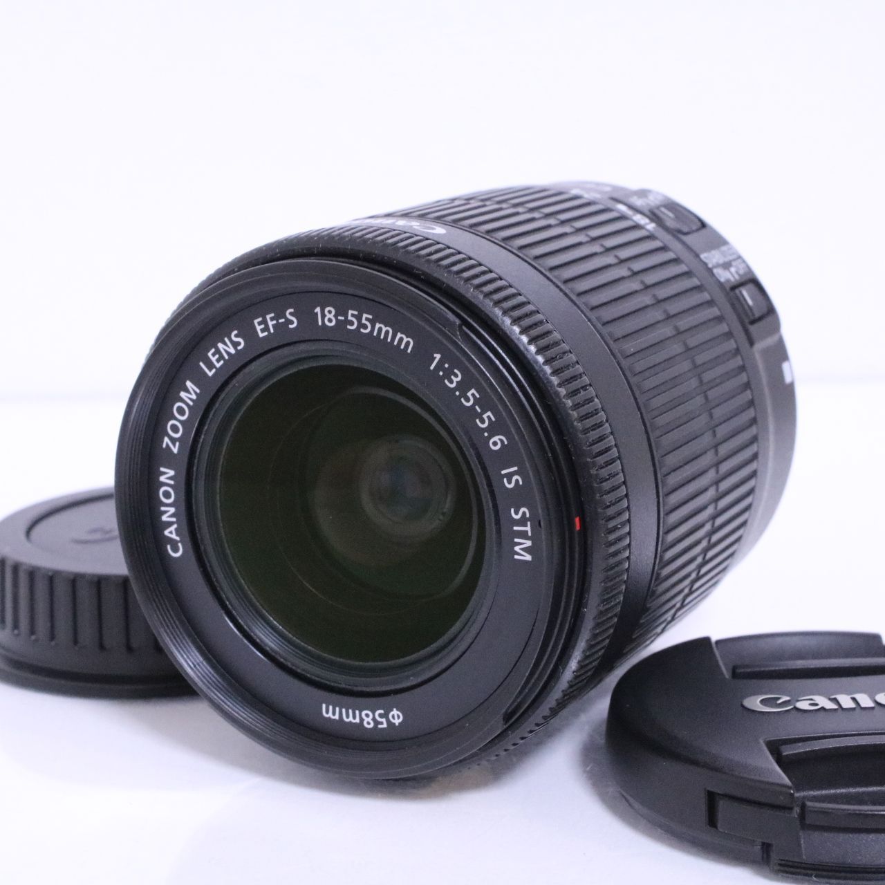 Canon キヤノン 標準ズームレンズ EF-S18-55mm F3.5-5.6 IS STM APS-C