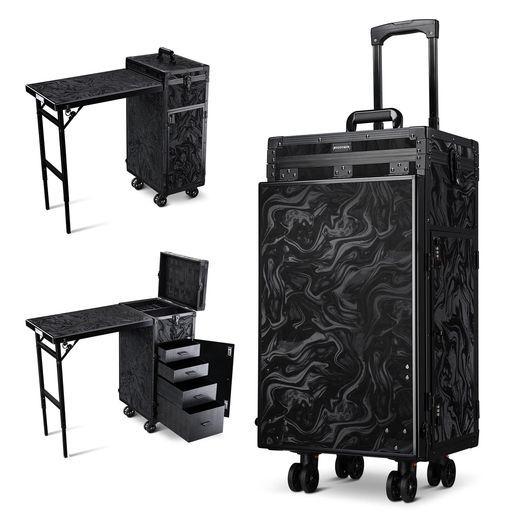 BYOOTIQUE折りたたみネイルテーブル大容量ネイルデスクネイル収納