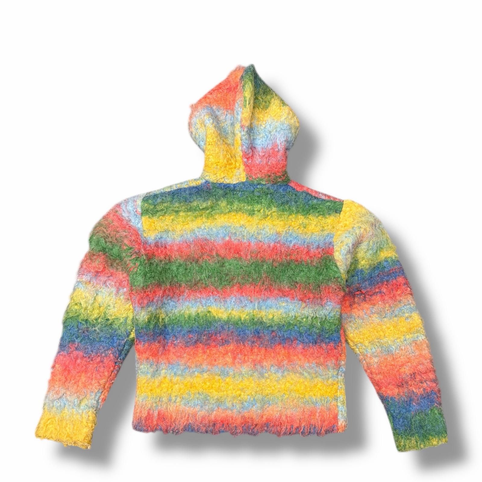 参考上代30800円 FUTURE ARCHIVE 24AW SHAGGY KNIT PARKA シャギー