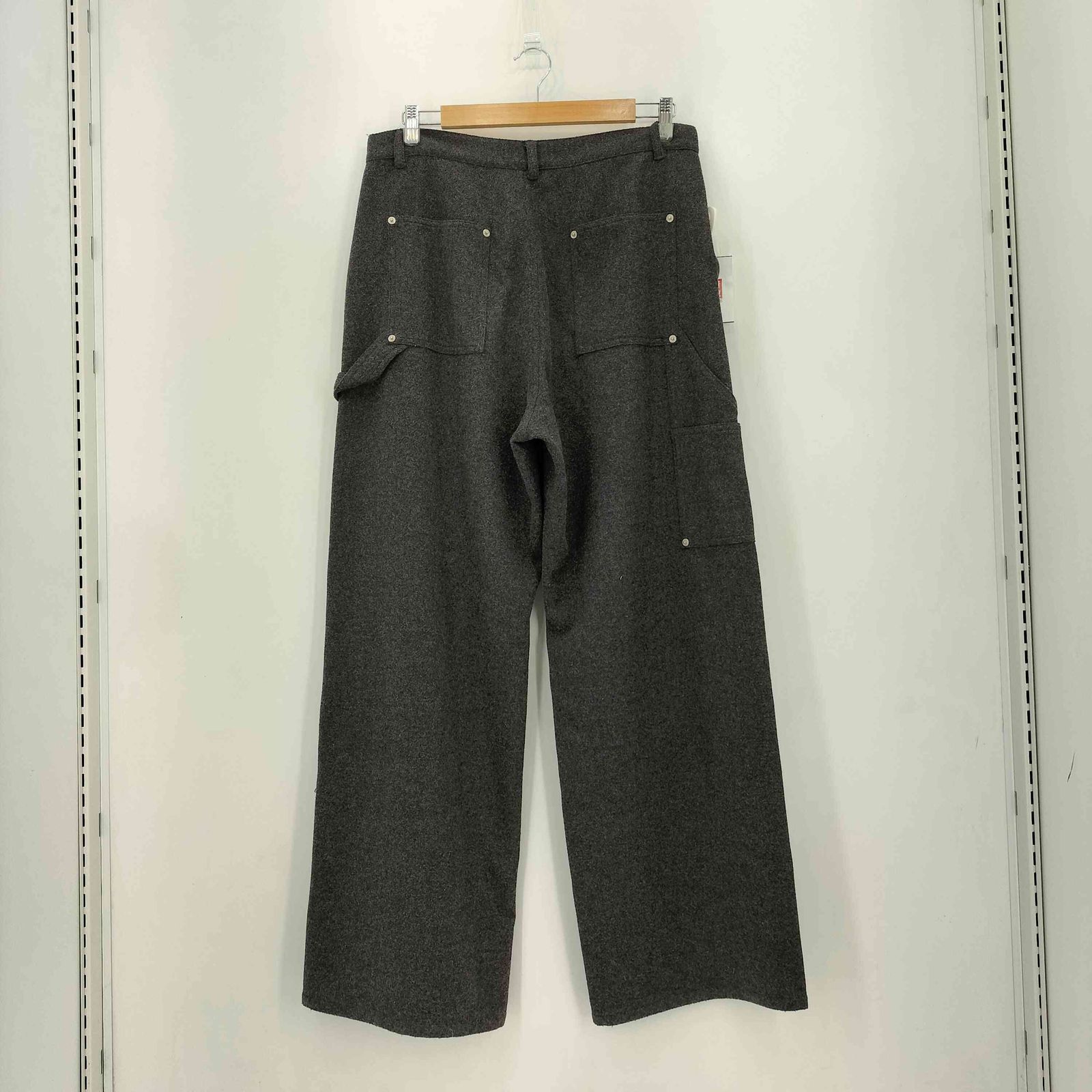 パラノイド PARANOID MELANGE PAINTER PANTS ダブルニー ウール混 