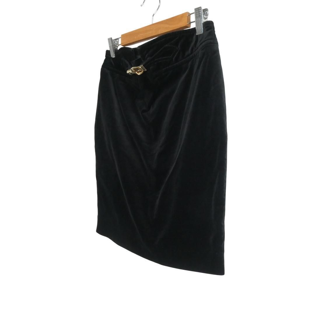 美品 GUCCI グッチ サイズ40 トムフォード期 ベロア ベルト型バックル