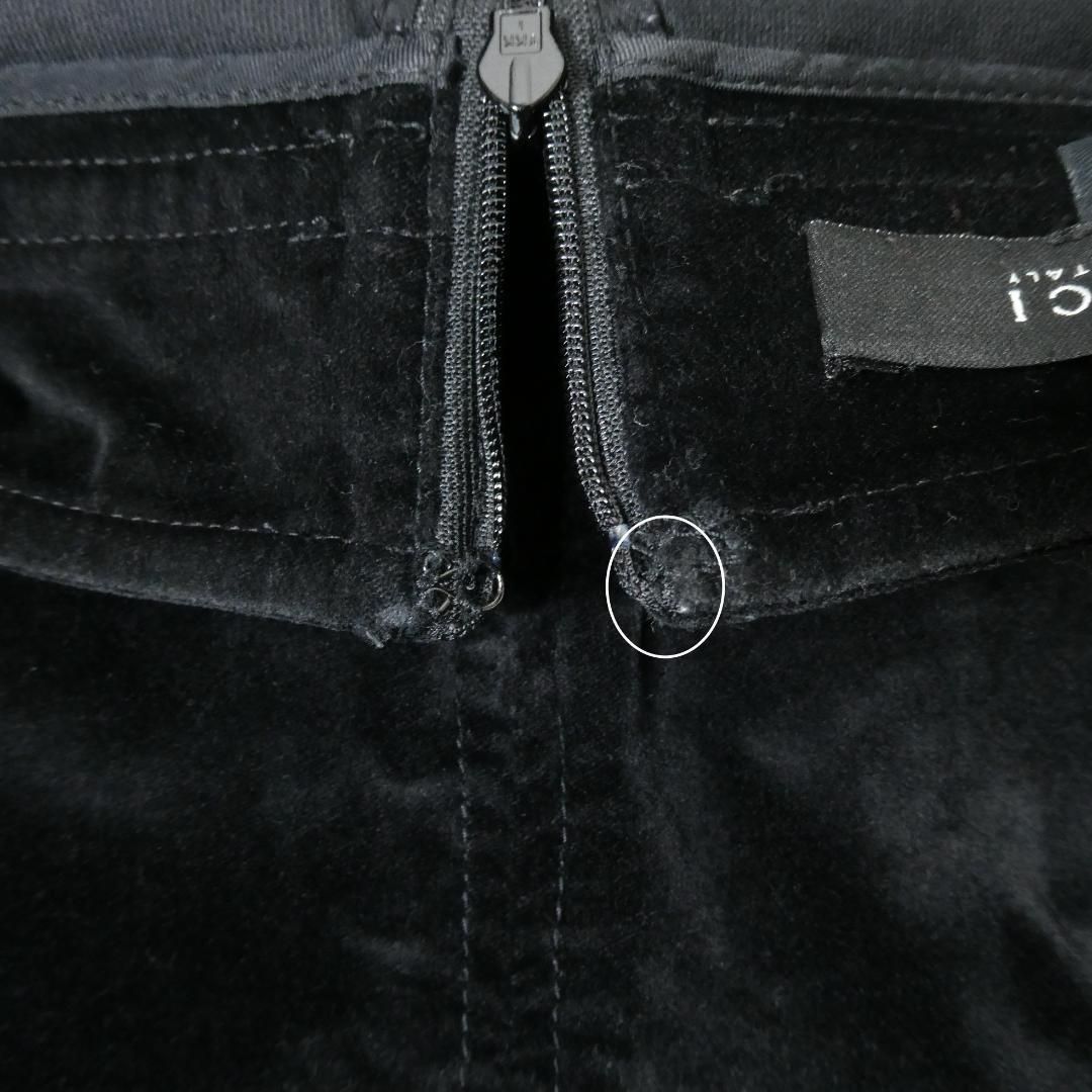 美品 GUCCI グッチ サイズ40 トムフォード期 ベロア ベルト型バックル