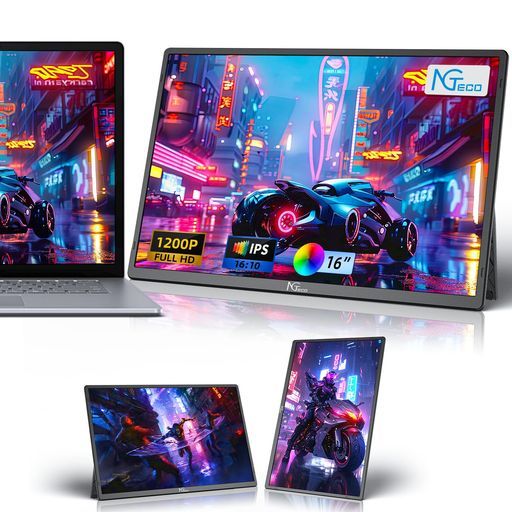 モバイルモニター16インチ1920x1200モバイルディスプレイポータブル