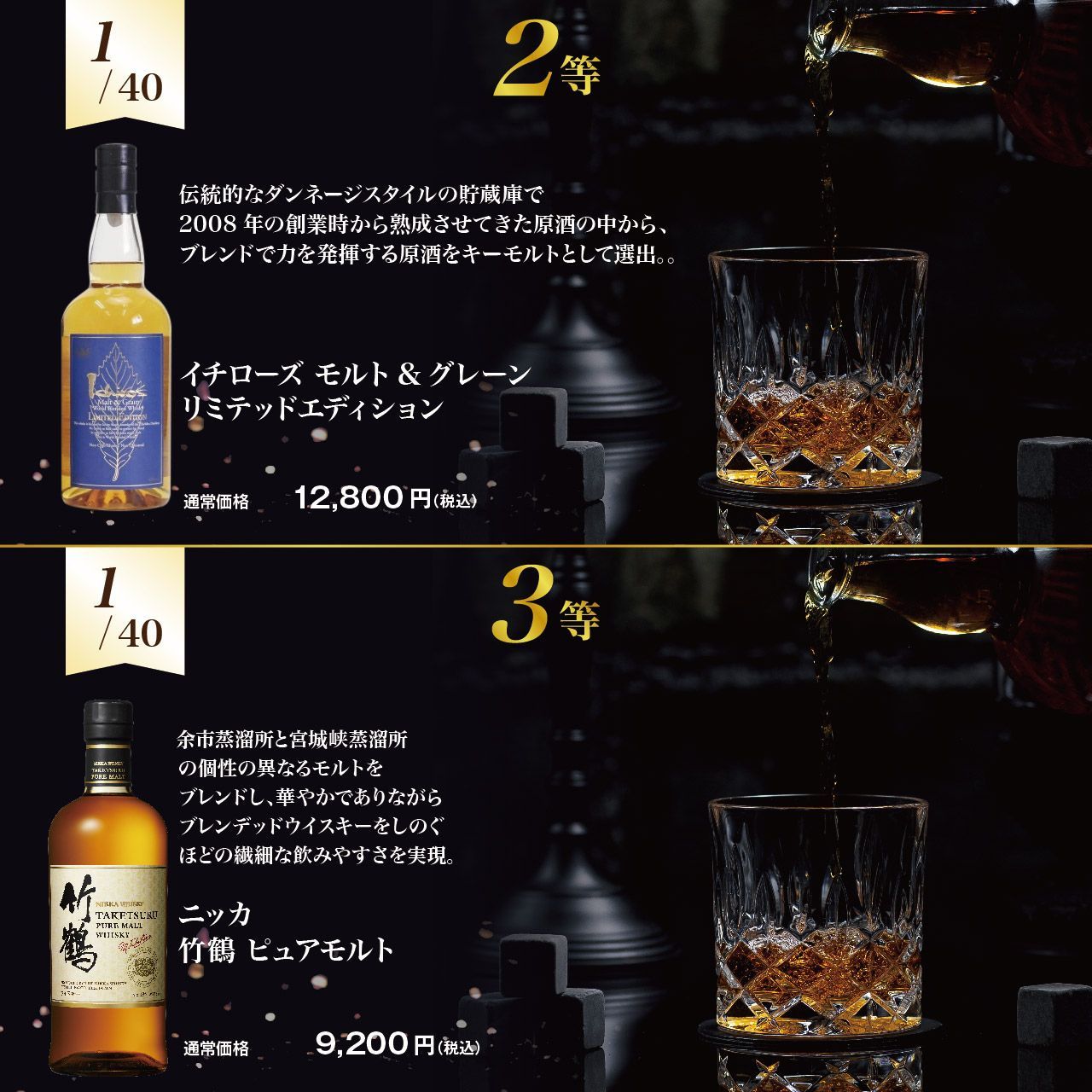 ウイスキー福袋5本 豪華ボトル＆ナッツ付 - メルカリ