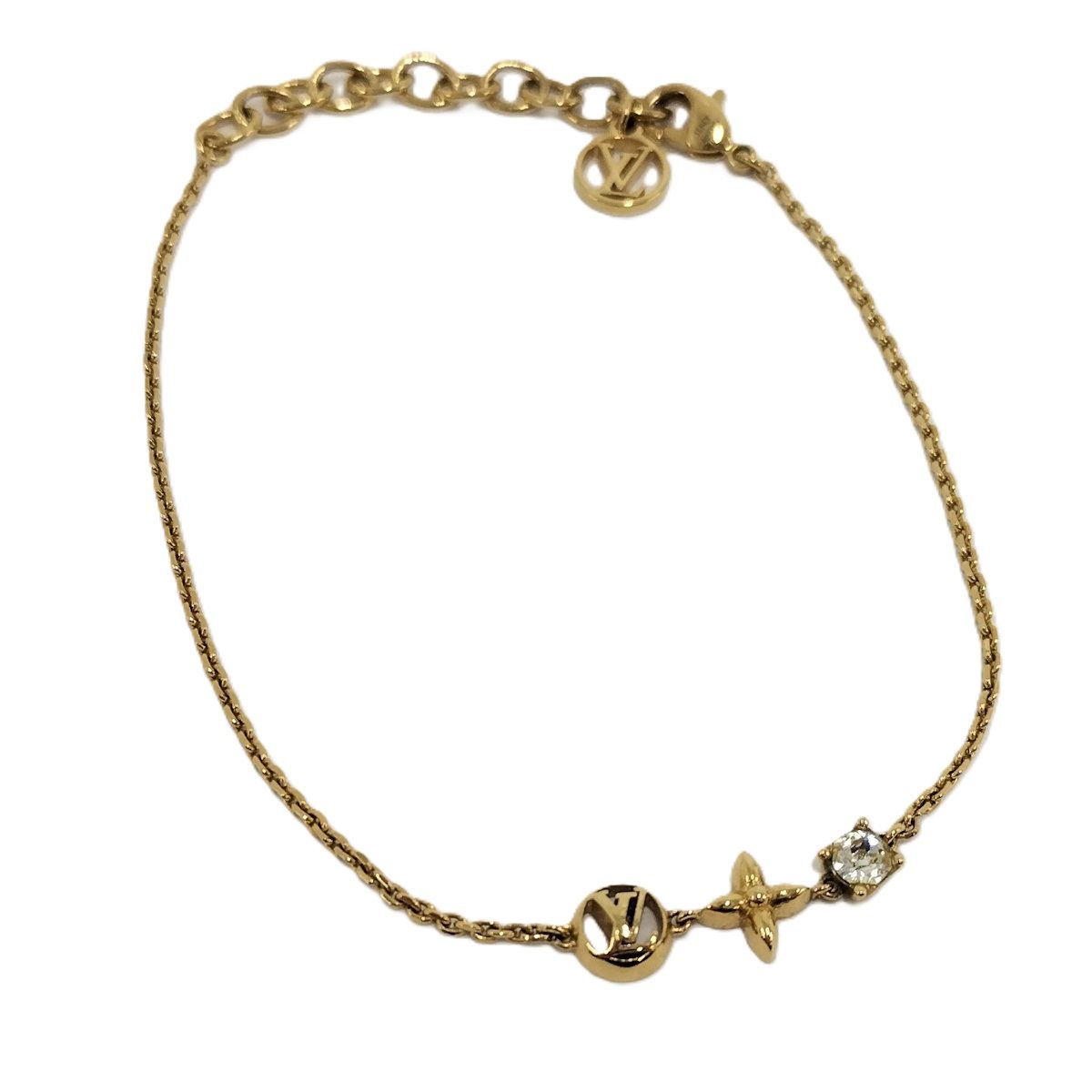 LOUIS VUITTON ゴールドメッキ ブレスレット LOUIS VUITTON ゴールドブレスレット