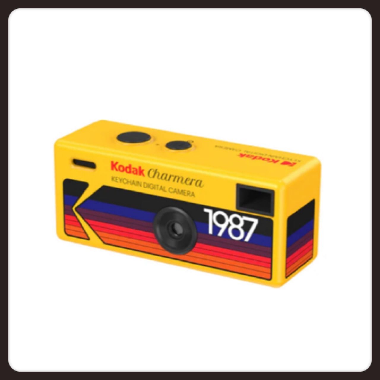 Kodak Charmera キーチェーンデジタルカメラ イエロー - メルカリ
