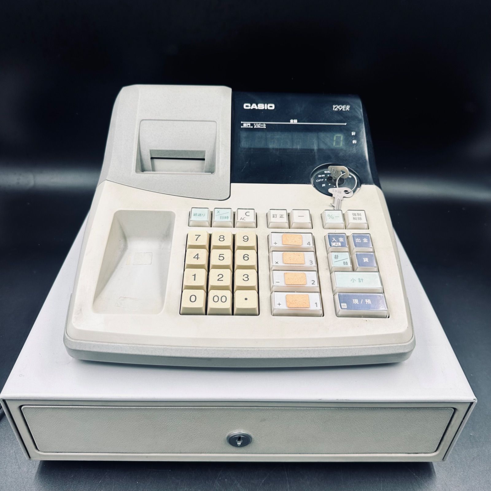 CASIO カシオ 電子レジスター 129ER - メルカリ