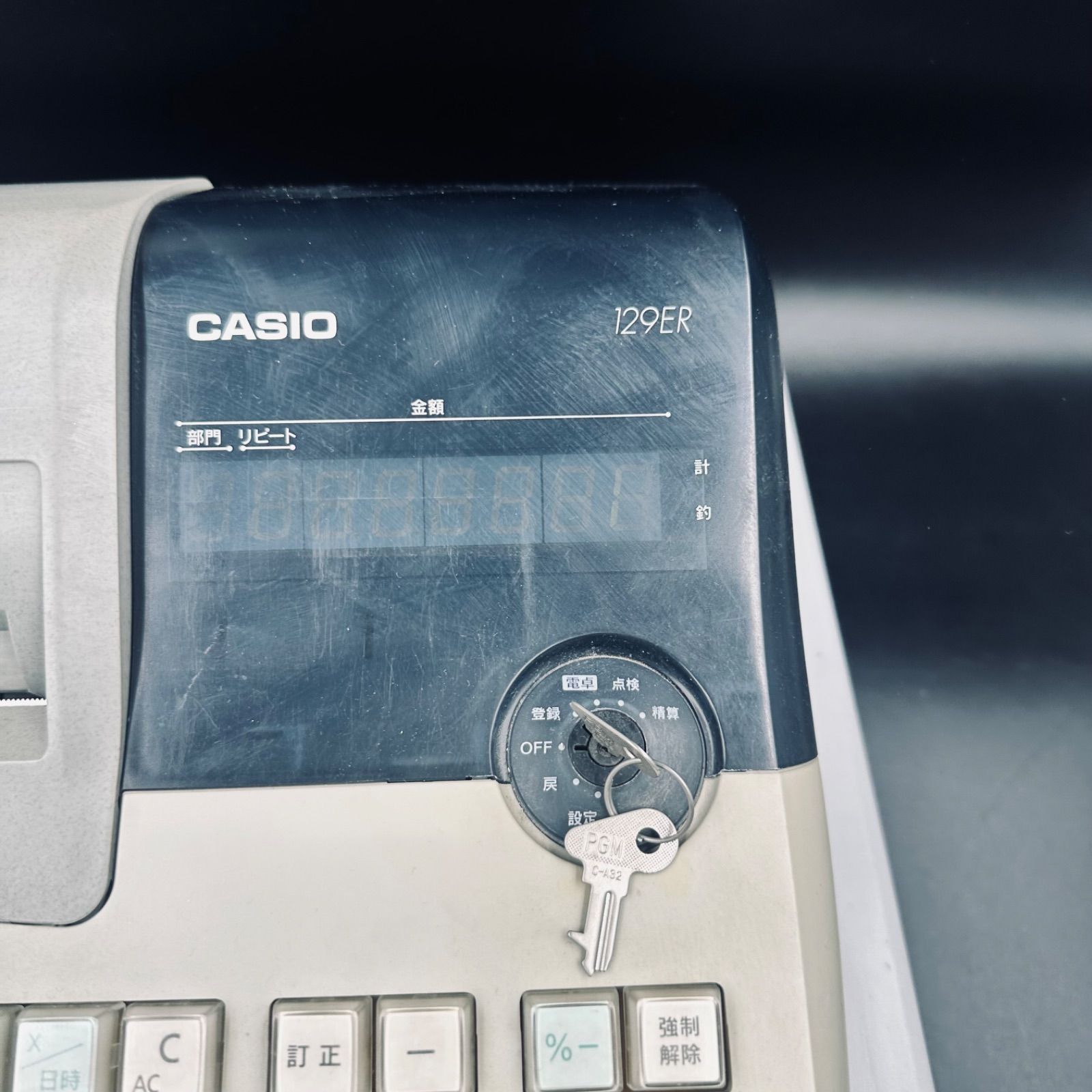 CASIO カシオ 電子レジスター 129ER - メルカリ