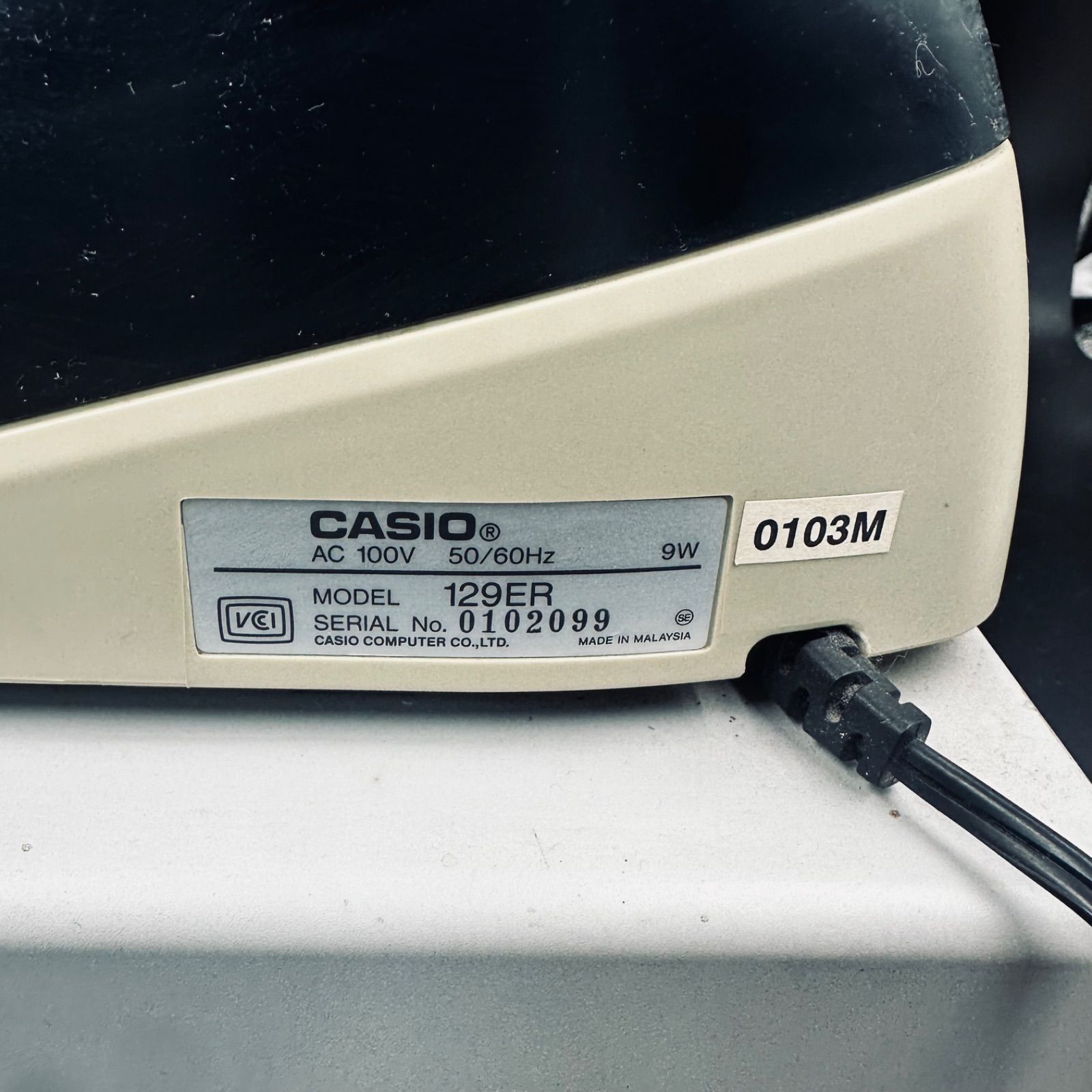 CASIO カシオ 電子レジスター 129ER - メルカリ