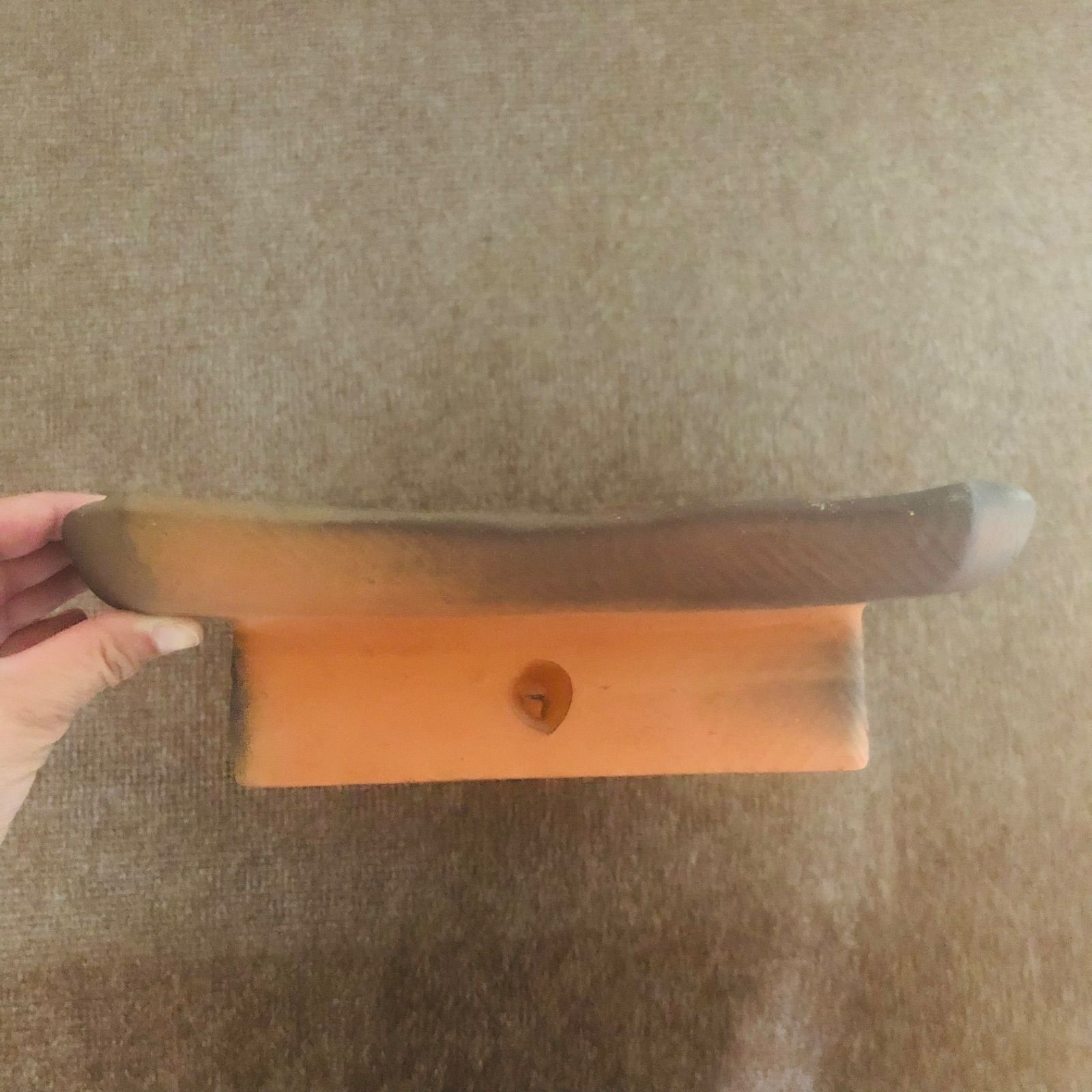 コレクション 備前焼☆台鉢☆大鉢☆堀江英城☆オシャレ食器☆果物置き