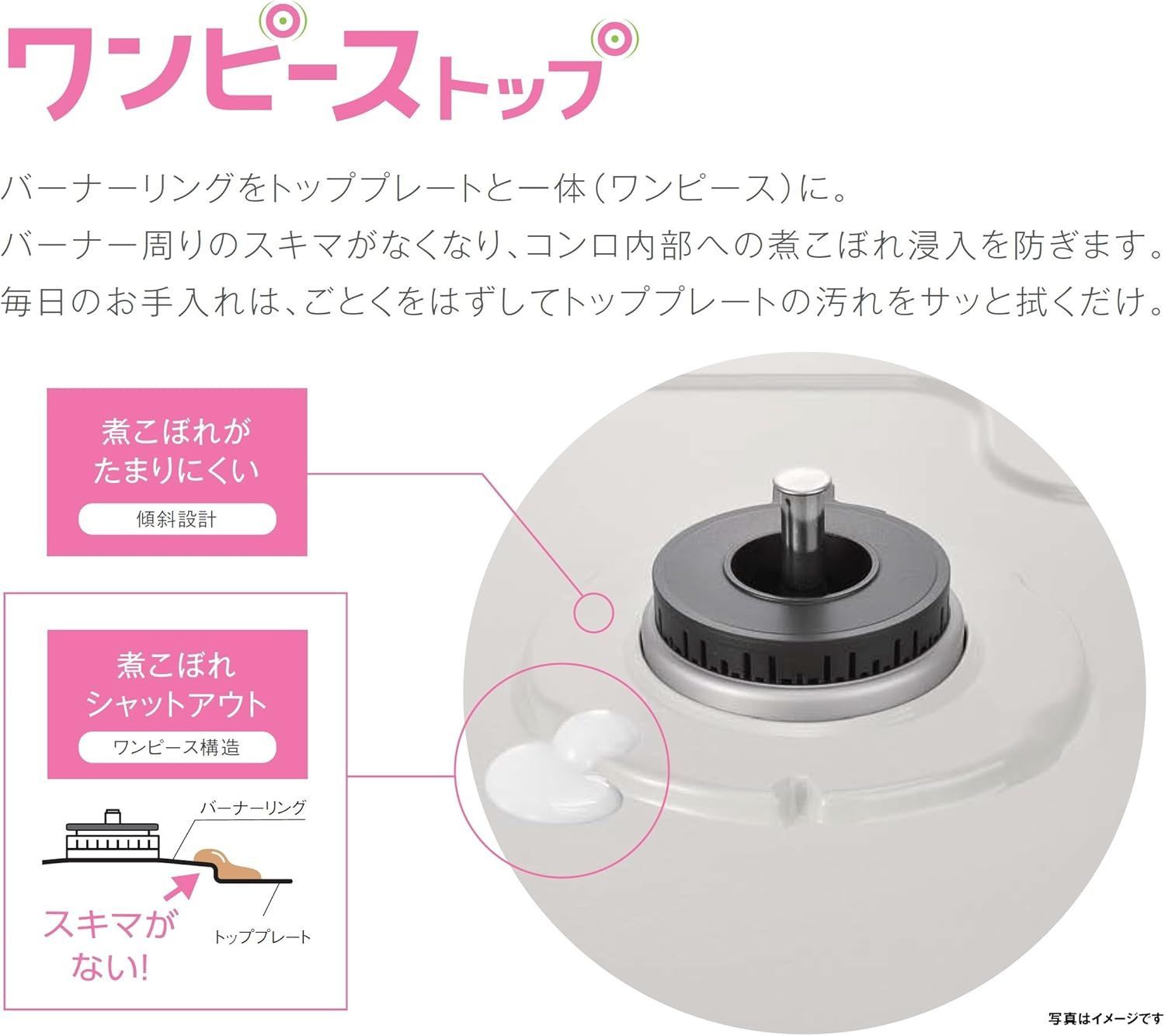 リンナイ ガスコンロ ガステーブル 幅約60cm 片面焼グリル プッシュ 