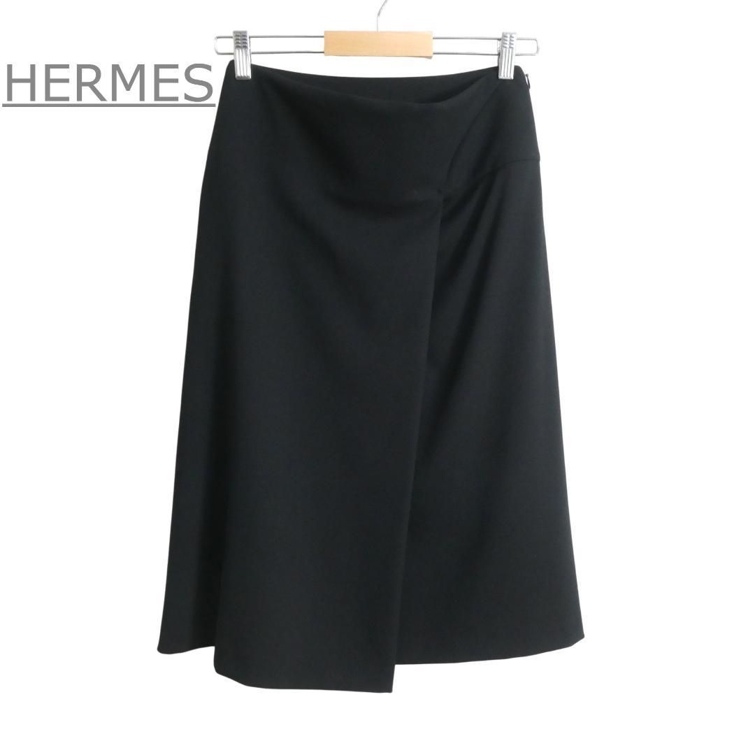 エルメス　プリーツスカート　ロングスカート　サイズ36 エルメス プリーツスカート ロングスカート サイズ36 エルメス