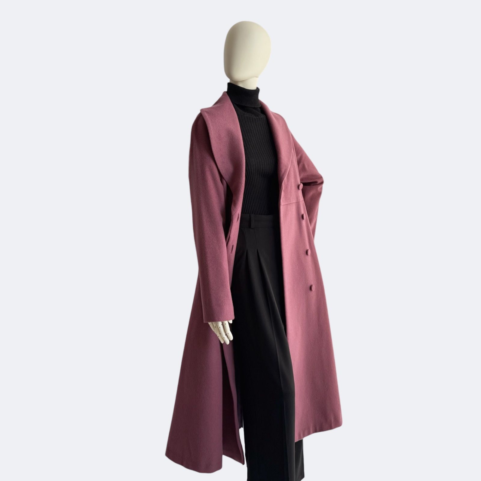 sybilla シビラ ウール100％ ロングコート M 日本製 上品カラー - メルカリ