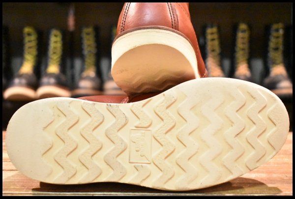  7 D 犬タグ復刻 23年 レッドウィング 8875 アイリッシュセッター 赤茶 オロラセット モックトゥ ブーツ redwing FL 342 ワークブーツ ブーツ 革靴