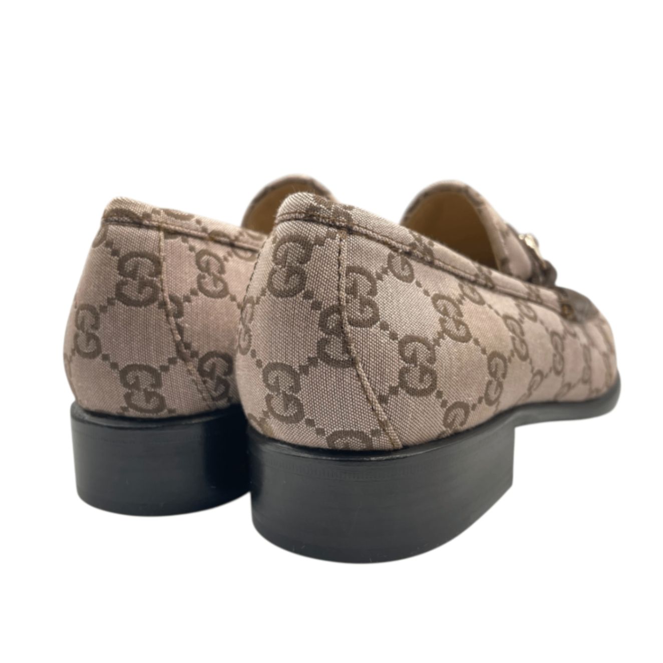 未使用品 GUCCI グッチ ローファー シューズ 靴 モカシン ホースビット