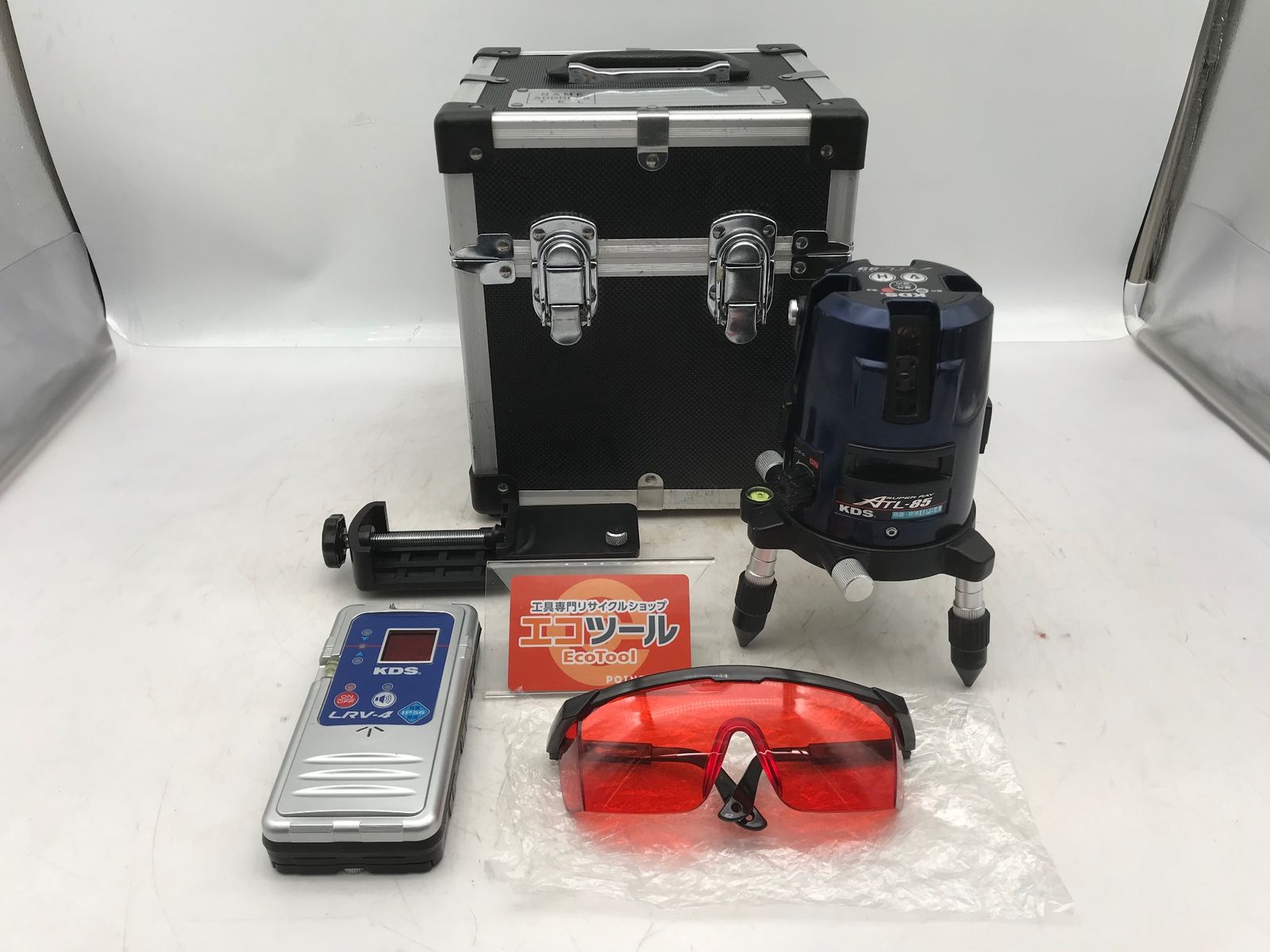 中古品】ムラテックKDS 〇 スーパーレイレーザー墨出し機 ATL-85 本体+