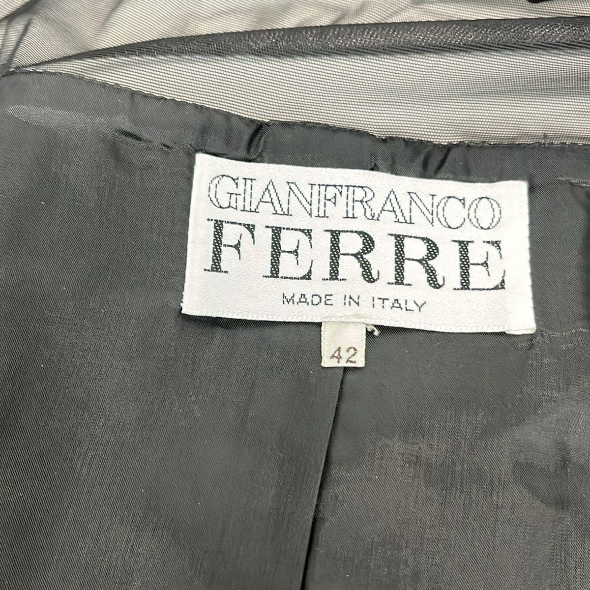 GIANFRANCO FERRE(ジャンフランコフェレ) ジャケット サイズ42 M