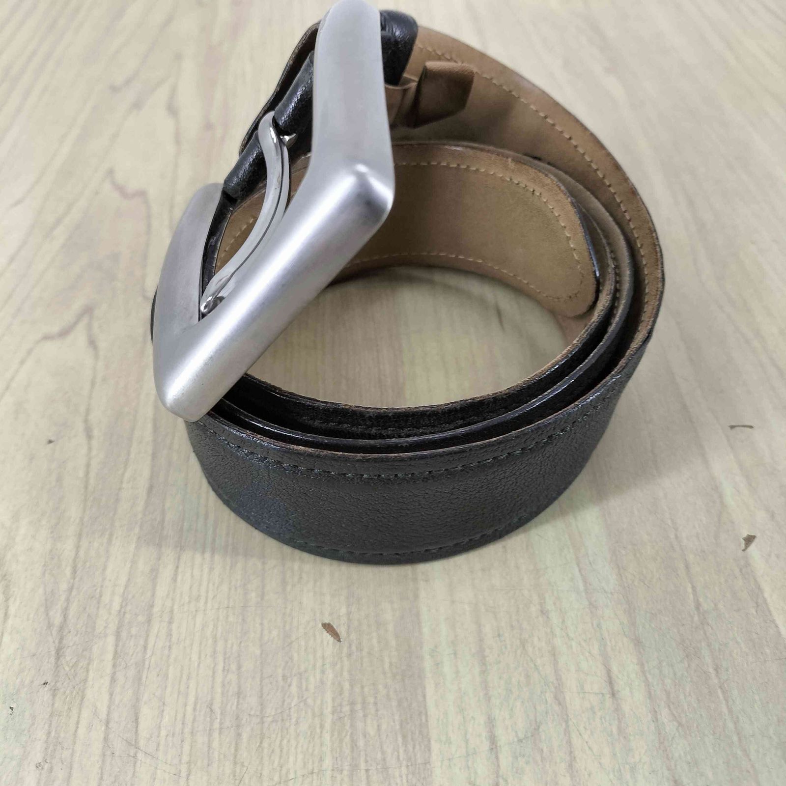 プラダ PRADA MADE IN ITALY レザーベルト メンズ 90/36 - メルカリ