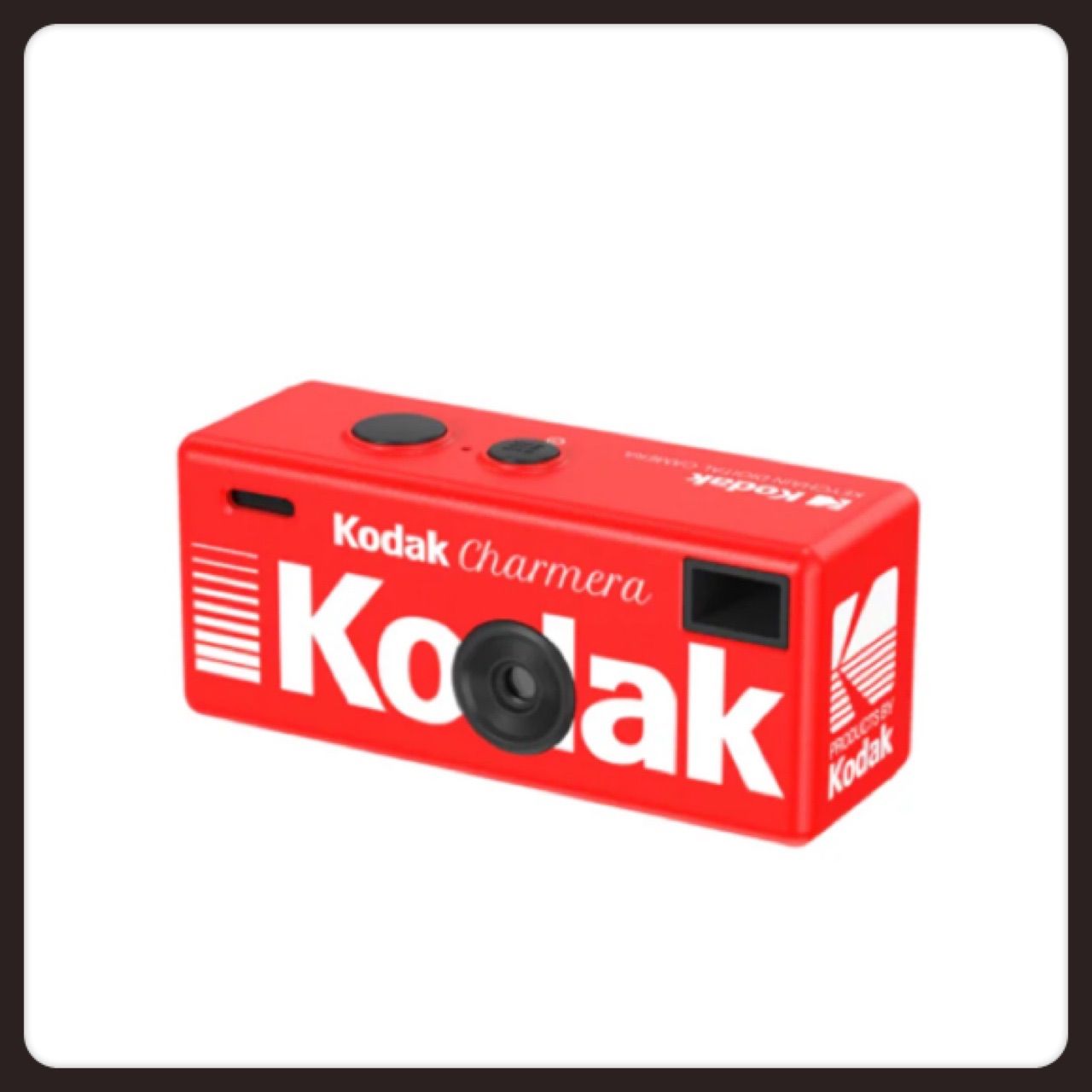 Kodak Charmera キーチェーンデジタルカメラ レッド - メルカリ