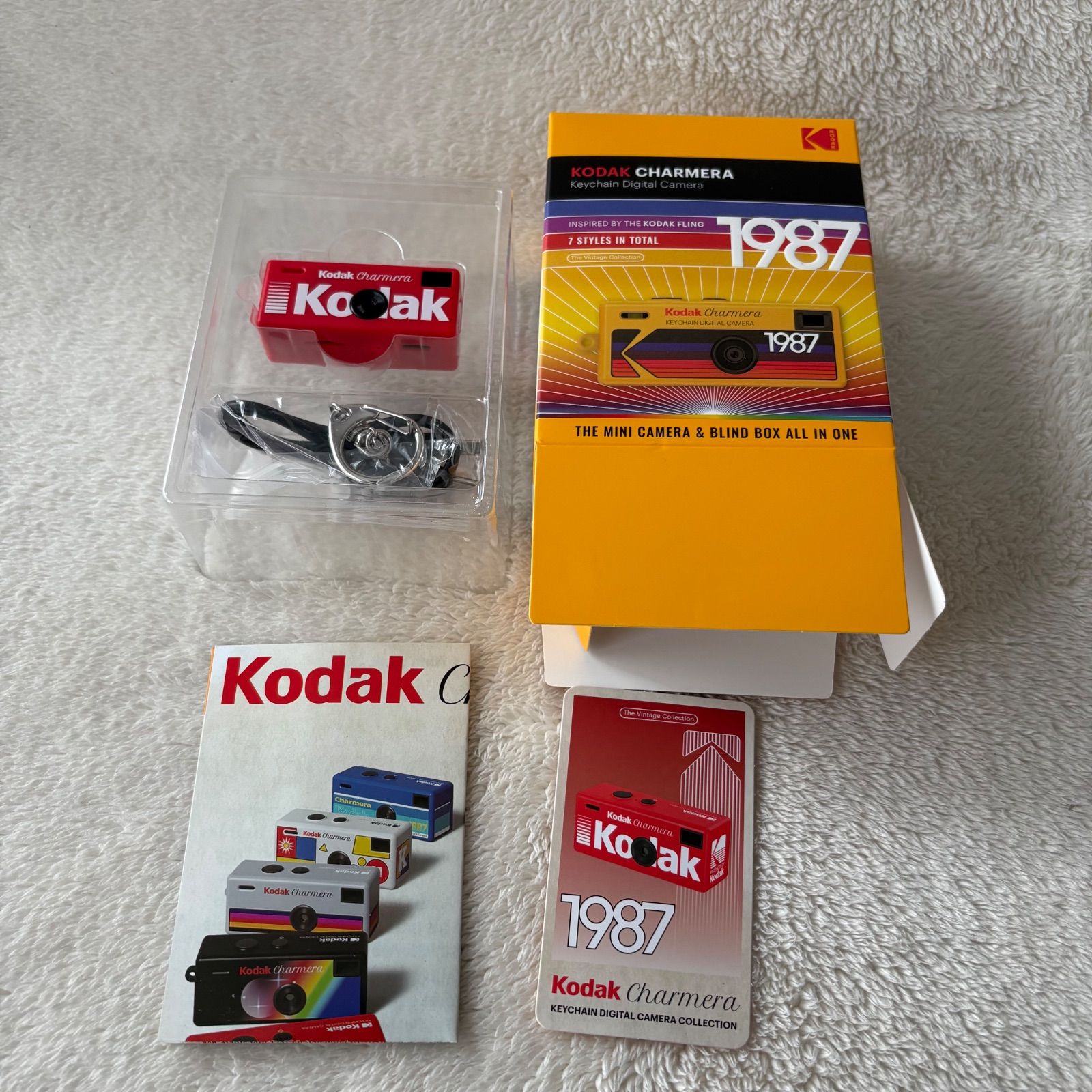 Kodak Charmera キーチェーンデジタルカメラ レッド - メルカリ