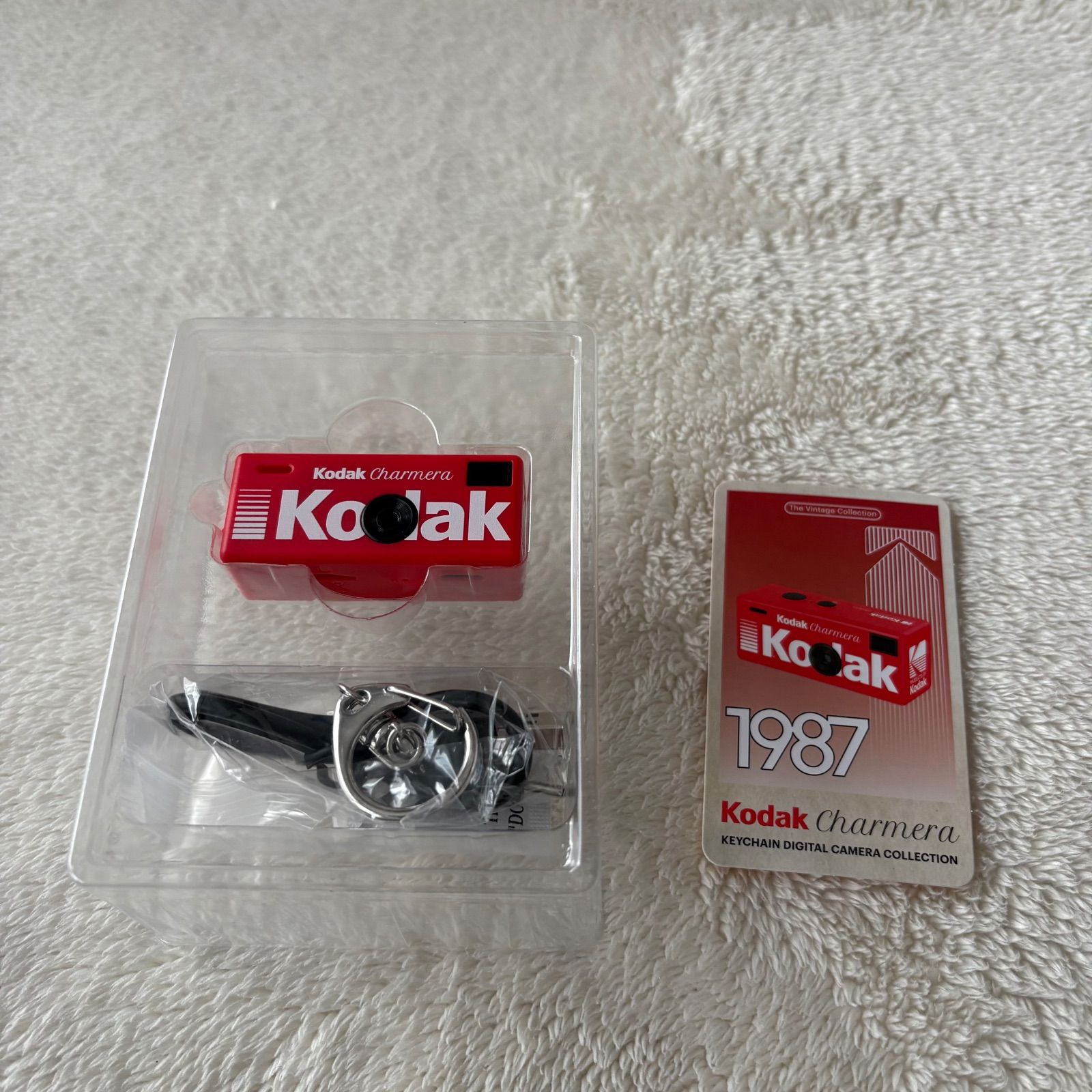 Kodak Charmera キーチェーンデジタルカメラ レッド - メルカリ