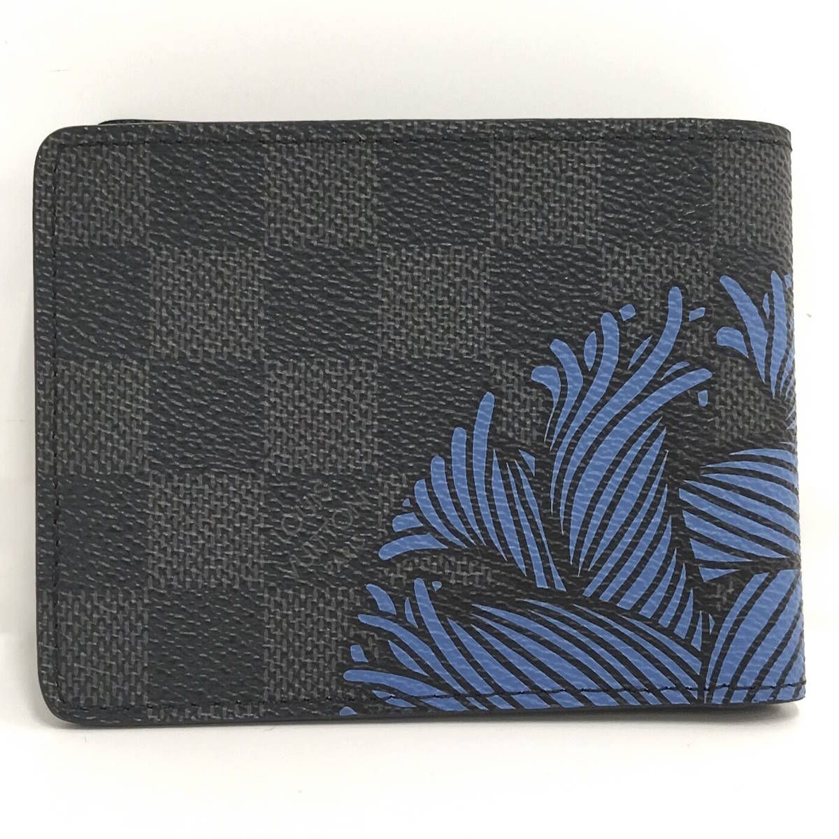 LOUIS VUITTON ポルトフォイユ スレンダー 二つ折り財布 ダミエグラ