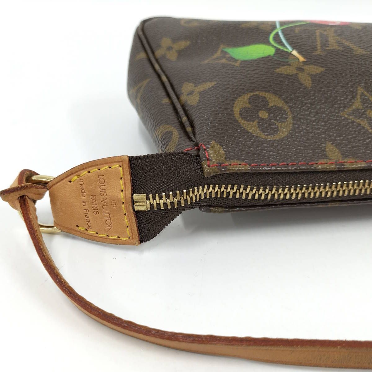 LOUIS VUITTON ポシェット アクセソワール ポーチ チェリー モノグラム