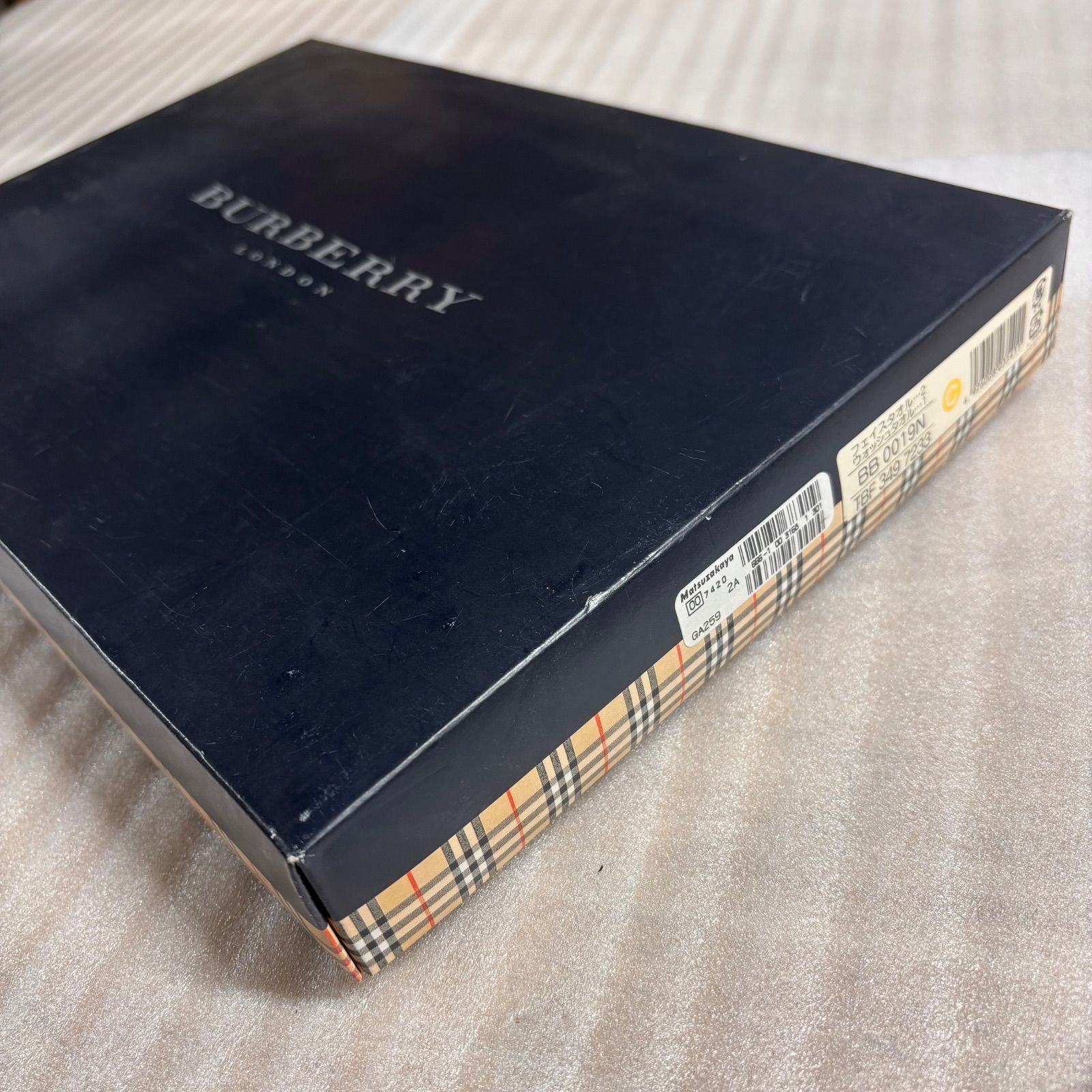 BURBERRY バーバリー タオルセット 未使用 箱入り フェイスタオル バス