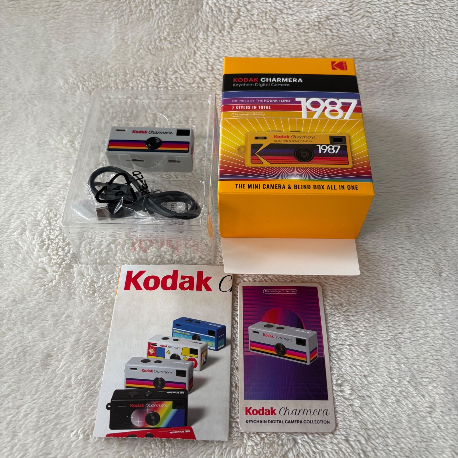 Kodak Charmera キーチェーンデジタルカメラ グレー - メルカリ