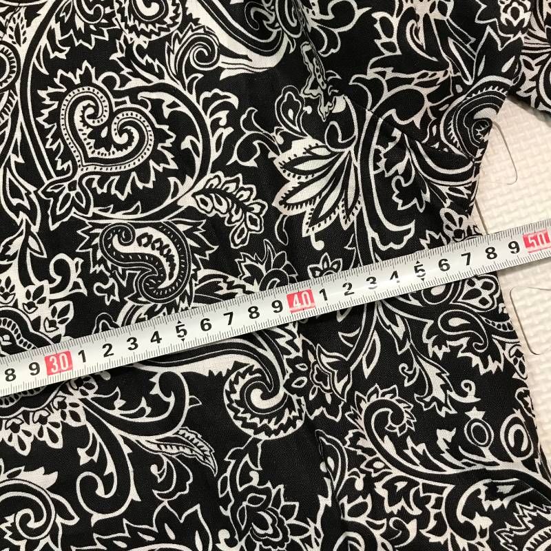 【新品未使用】Makana na Kathy 麻ペイズリーチュニック マカナナキャシー（Makana na Kathy） 麻ペイズリーチュニック 0