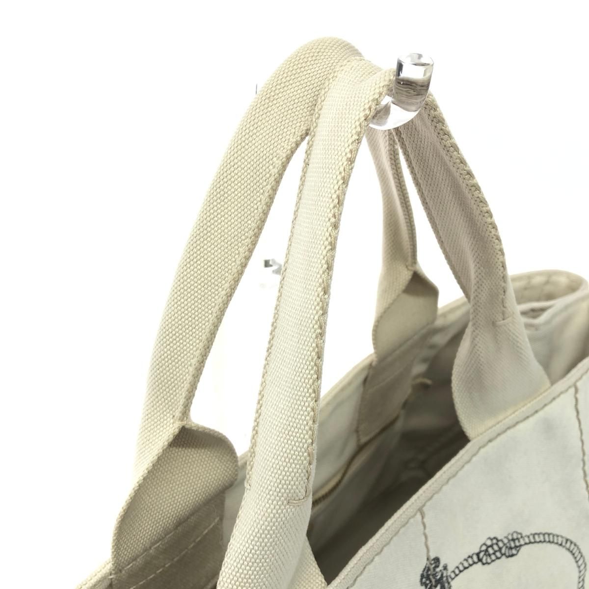 PRADA プラダ カナパ キャンバス ホワイト レディース / 240001170037 