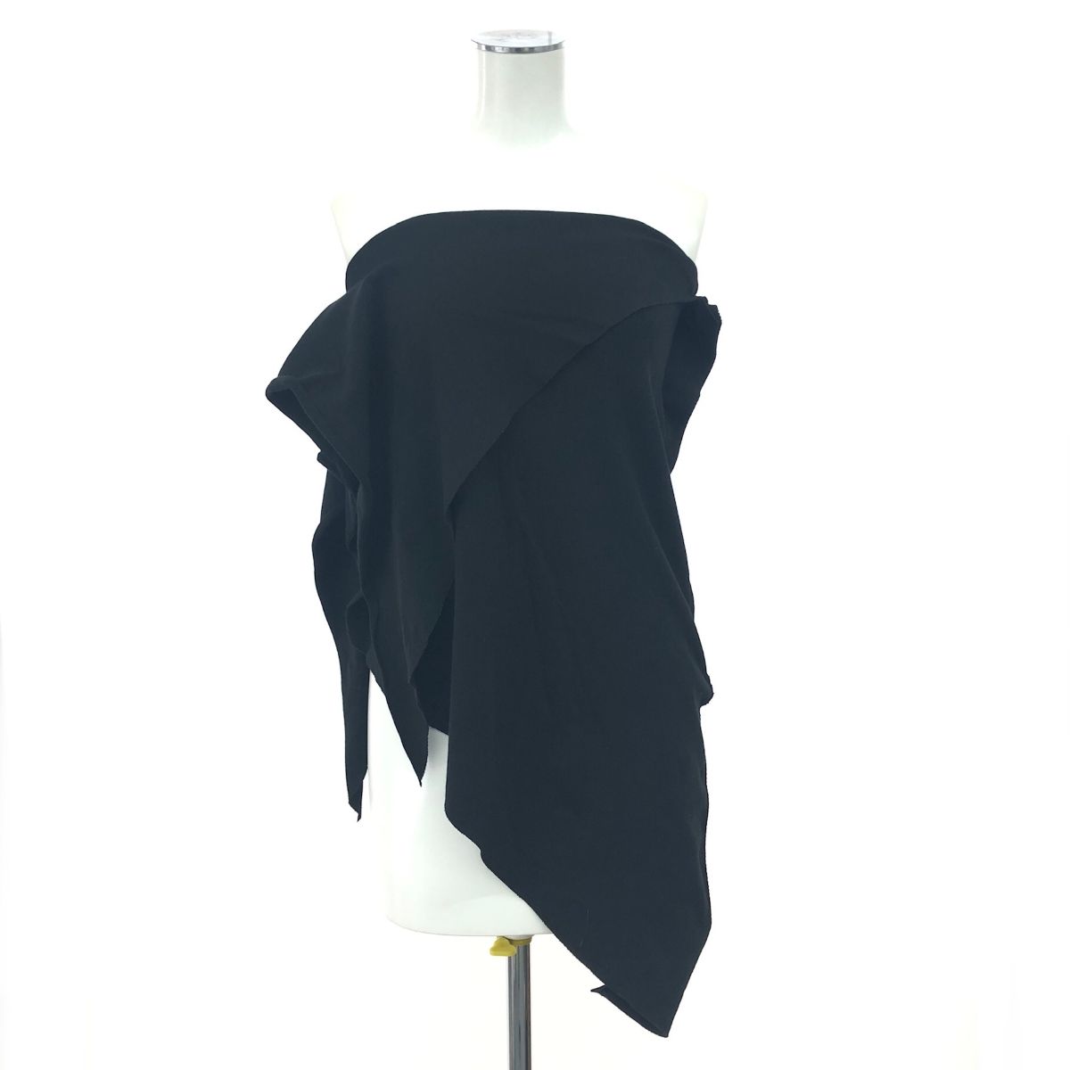 A-POC エイポック イッセイミヤケ 変形チューブトップ サイズ 2 ワンショルダー ブラック レディース |