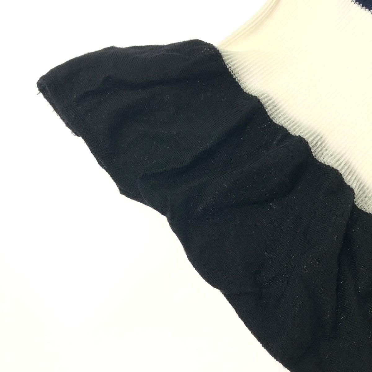 ISSEY MIYAKE イッセイミヤケ アシンメトリー変形ニット サイズ:2