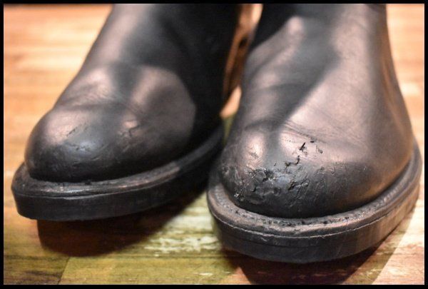  11 5 D 羽タグ 02年 レッドウィング 1116 ペコス 黒 ブラック プルオン ビブラム 8155 ブーツ redwing pecos FL 351 ワークブーツ ブーツ 革靴