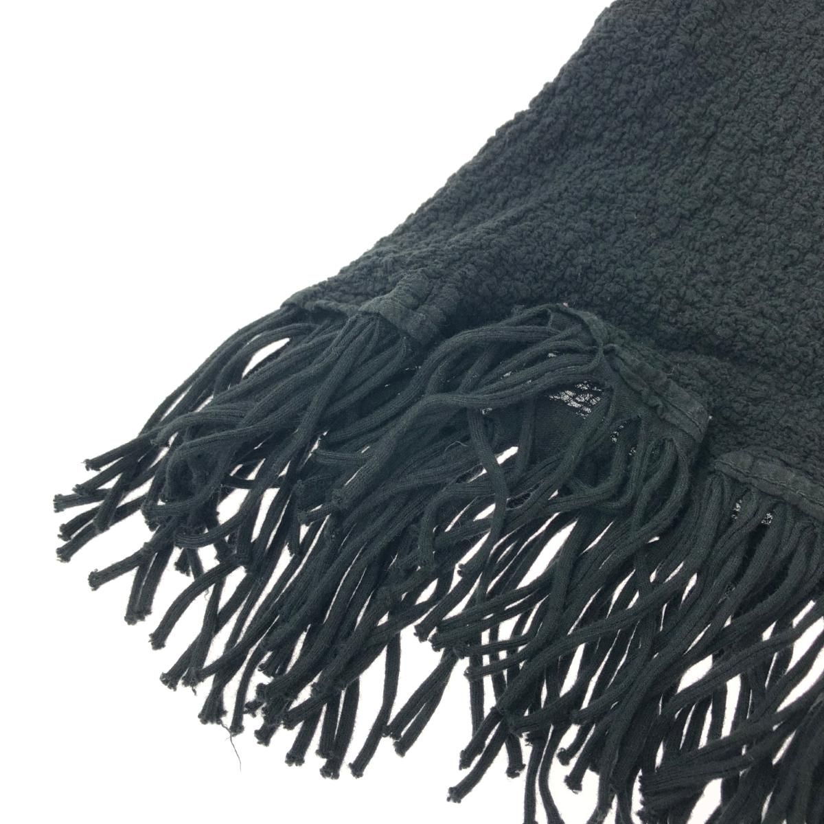 me isseymiyake ミーイッセイミヤケ ノースリーブフリンジカットソー サイズ:F シワ加工 プリーツ MI44FJ411   ブラック レディース / 240001171776 me isseymiyake ミーイッセイミヤケ ノースリーブフリンジカットソー