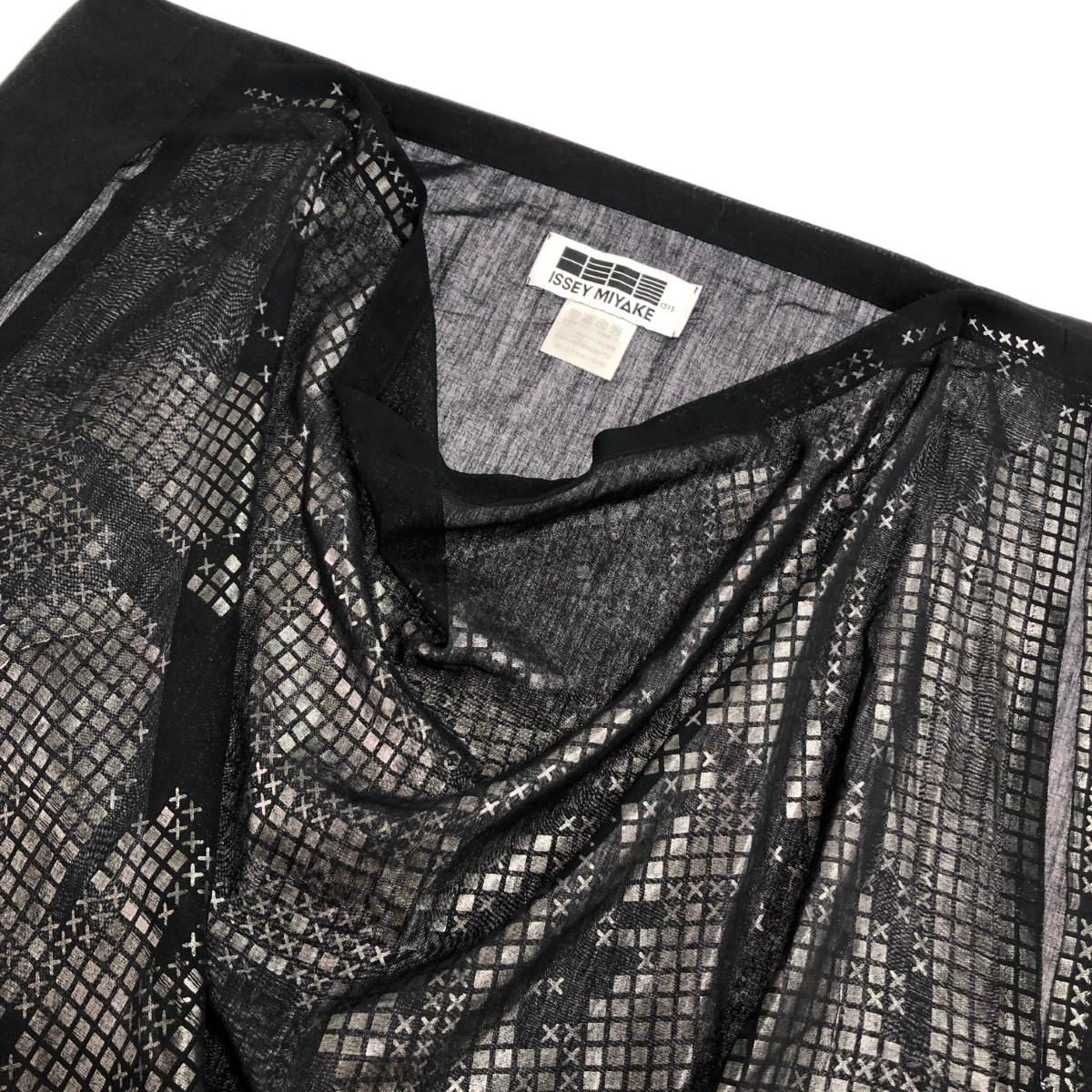ISSEY MIYAKE イッセイミヤケ ノースリーブブラウス サイズ:2 変形/総 