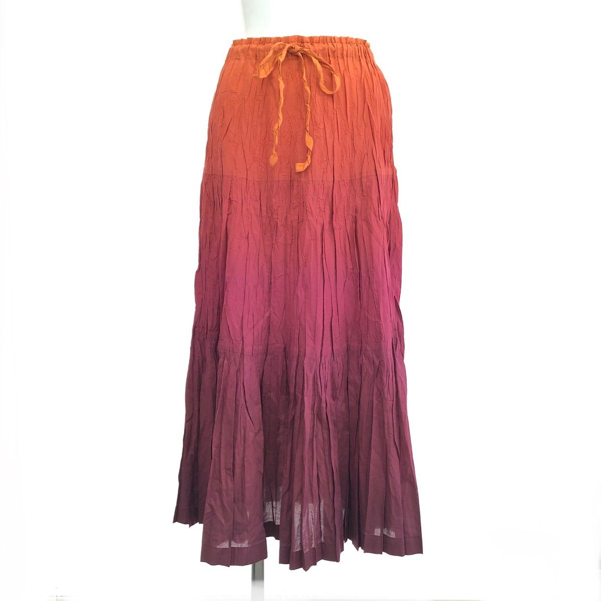 PLEATS PLEASE プリーツプリーズ グラデーションスカート サイズ:3