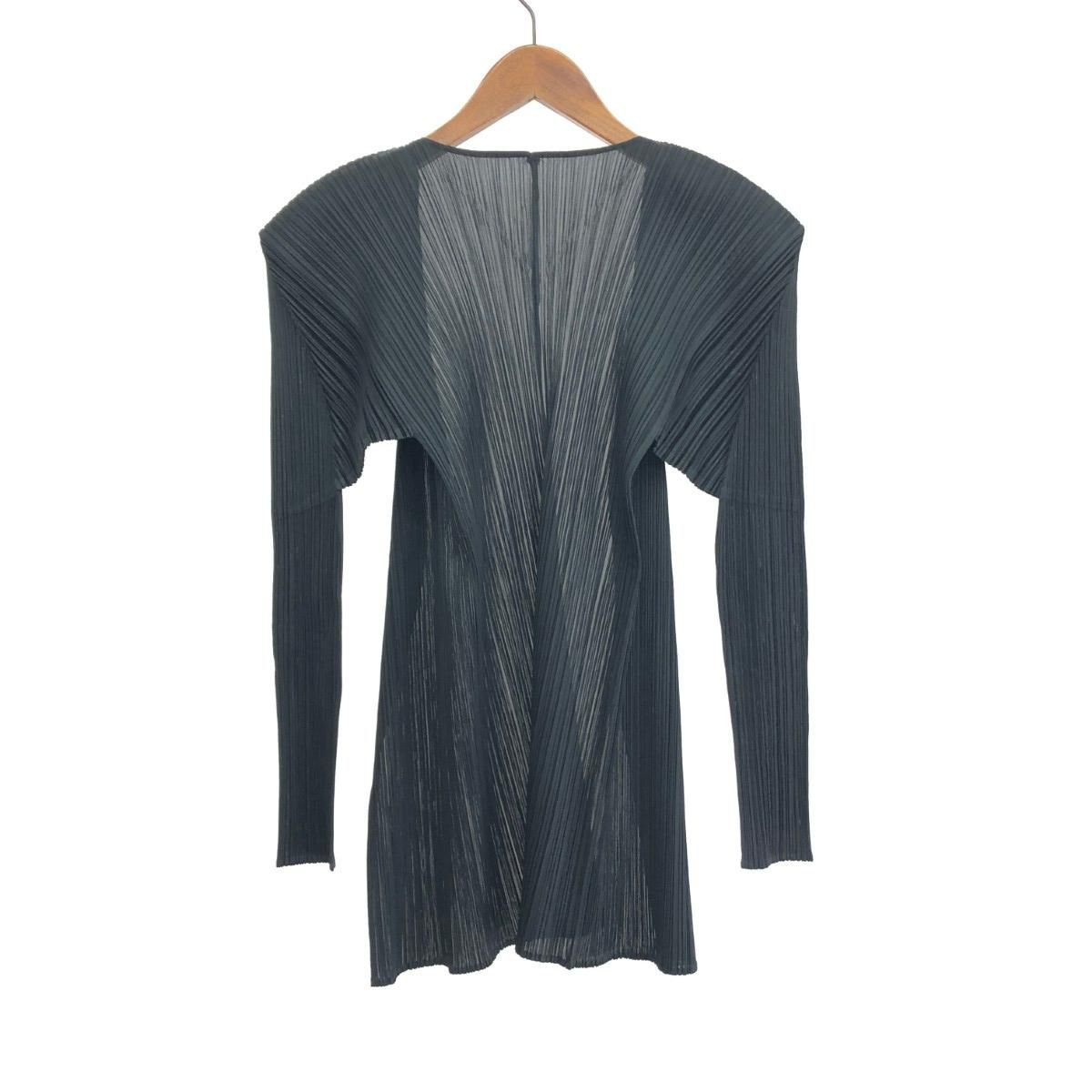 PLEATS PLEASE プリーツプリーズ ロングカーディガン サイズ:3 PP04
