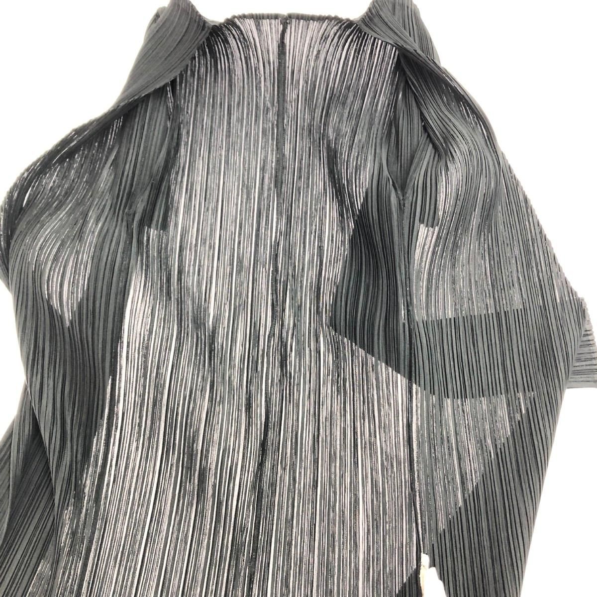 PLEATS PLEASE プリーツプリーズ ロングカーディガン サイズ:3 PP04
