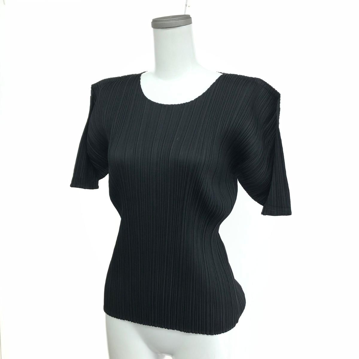 PLEATS PLEASE プリーツプリーズ 半袖カットソー サイズ:3 PP91-JK072