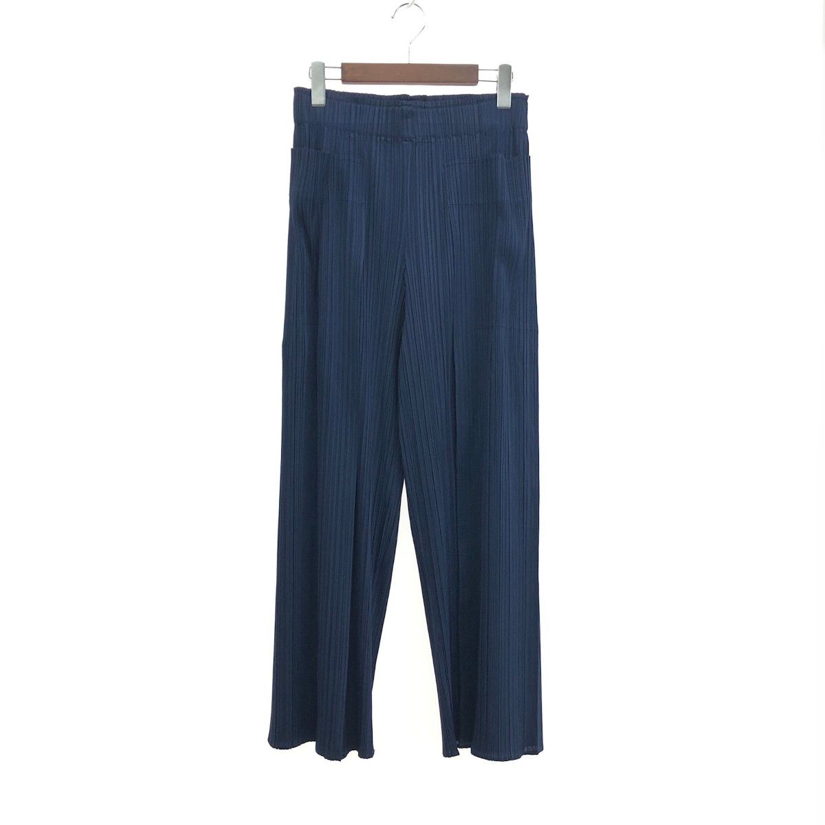 PLEATS PLEASE プリーツプリーズ プリーツワイドパンツ サイズ:4