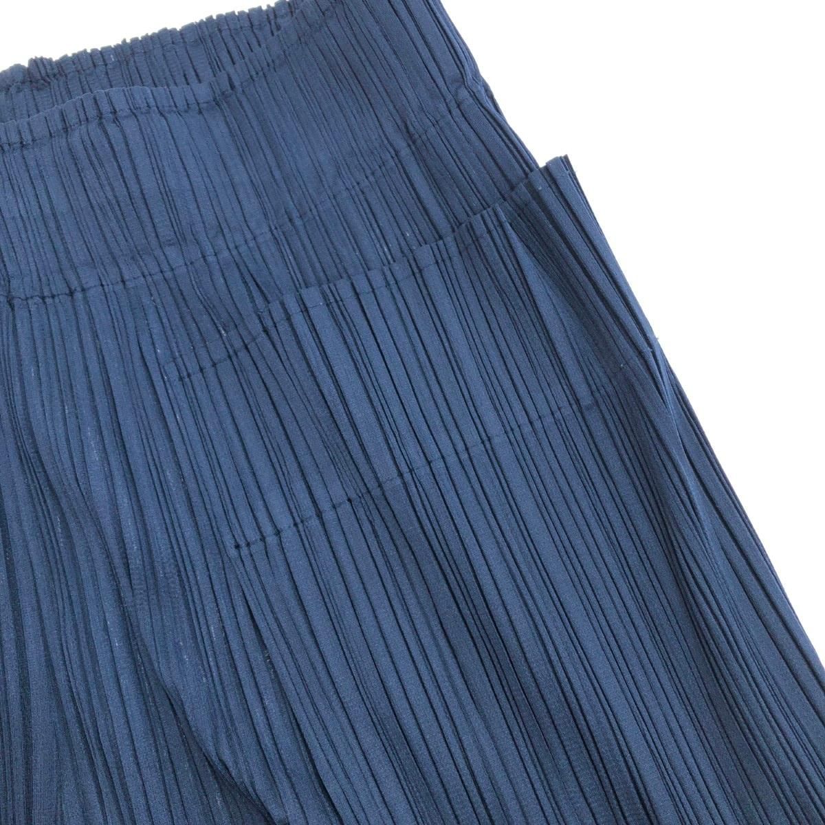 PLEATS PLEASE プリーツプリーズ プリーツワイドパンツ サイズ:4