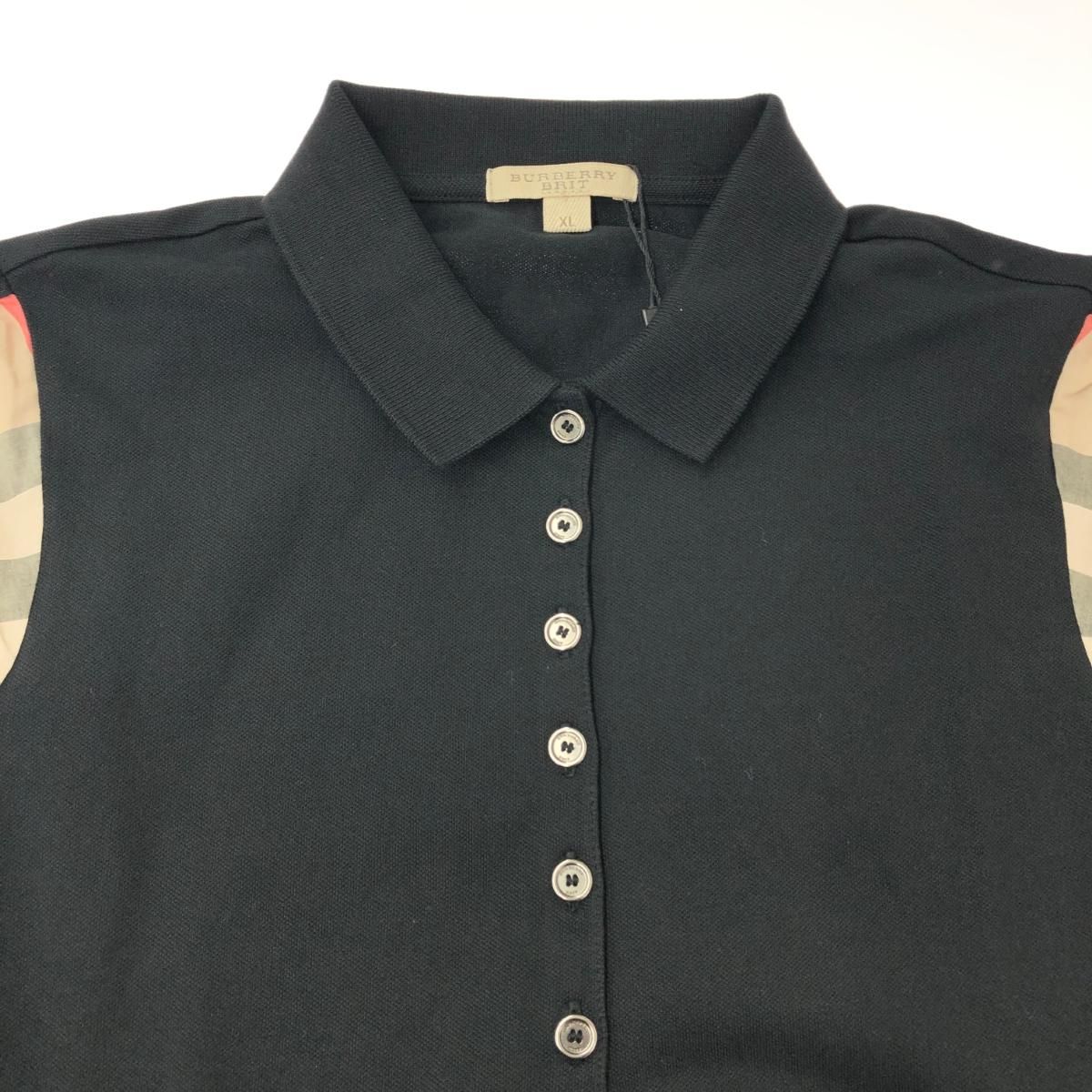 Burberry Brit バーバリーブリット ポロシャツ サイズ:XL 襟ノバ
