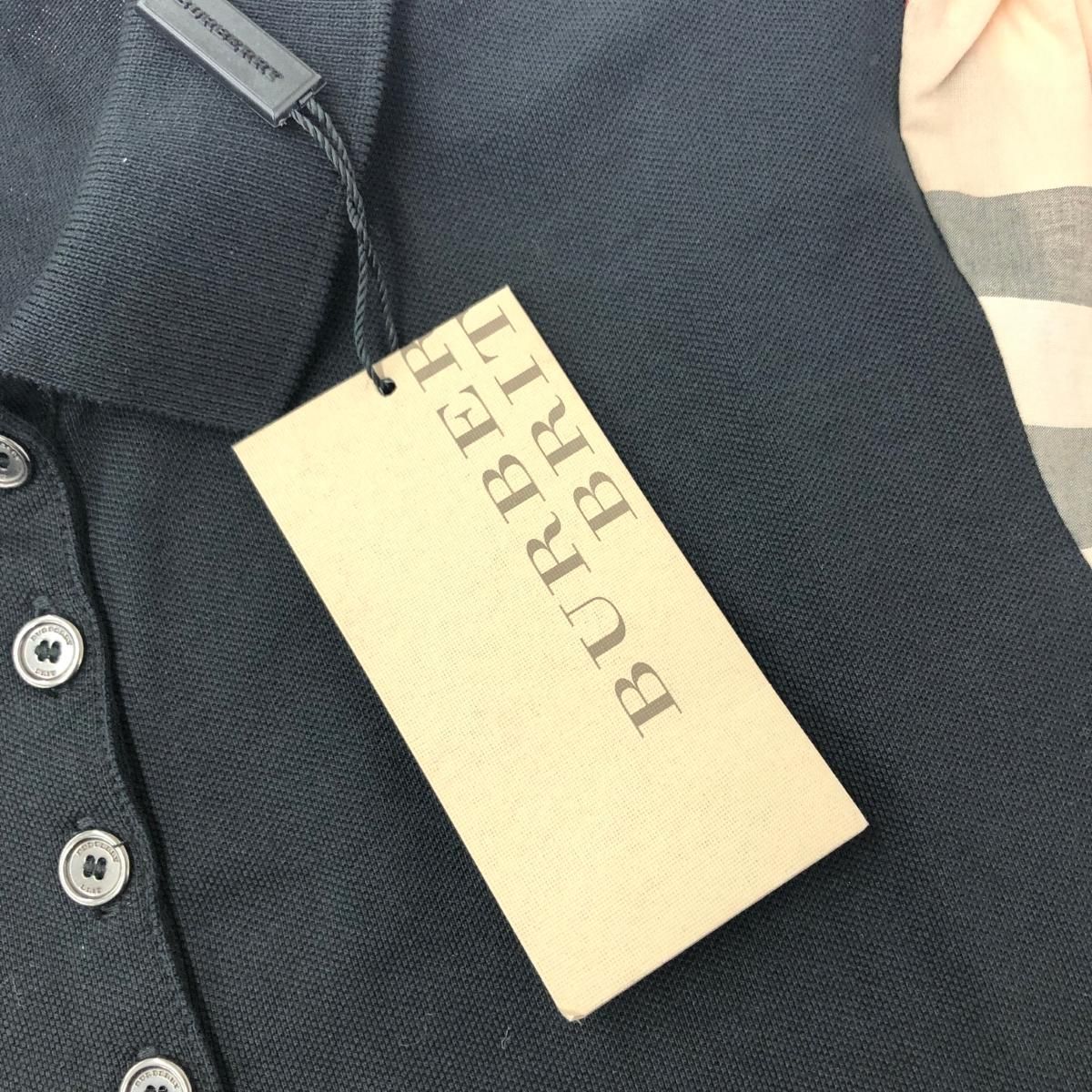 Burberry Brit バーバリーブリット ポロシャツ サイズ:XL 襟ノバ 