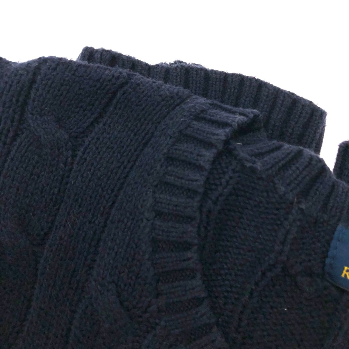POLO RALPH LAUREN ポロラルフローレン 長袖ケーブルニット サイズ:XL 