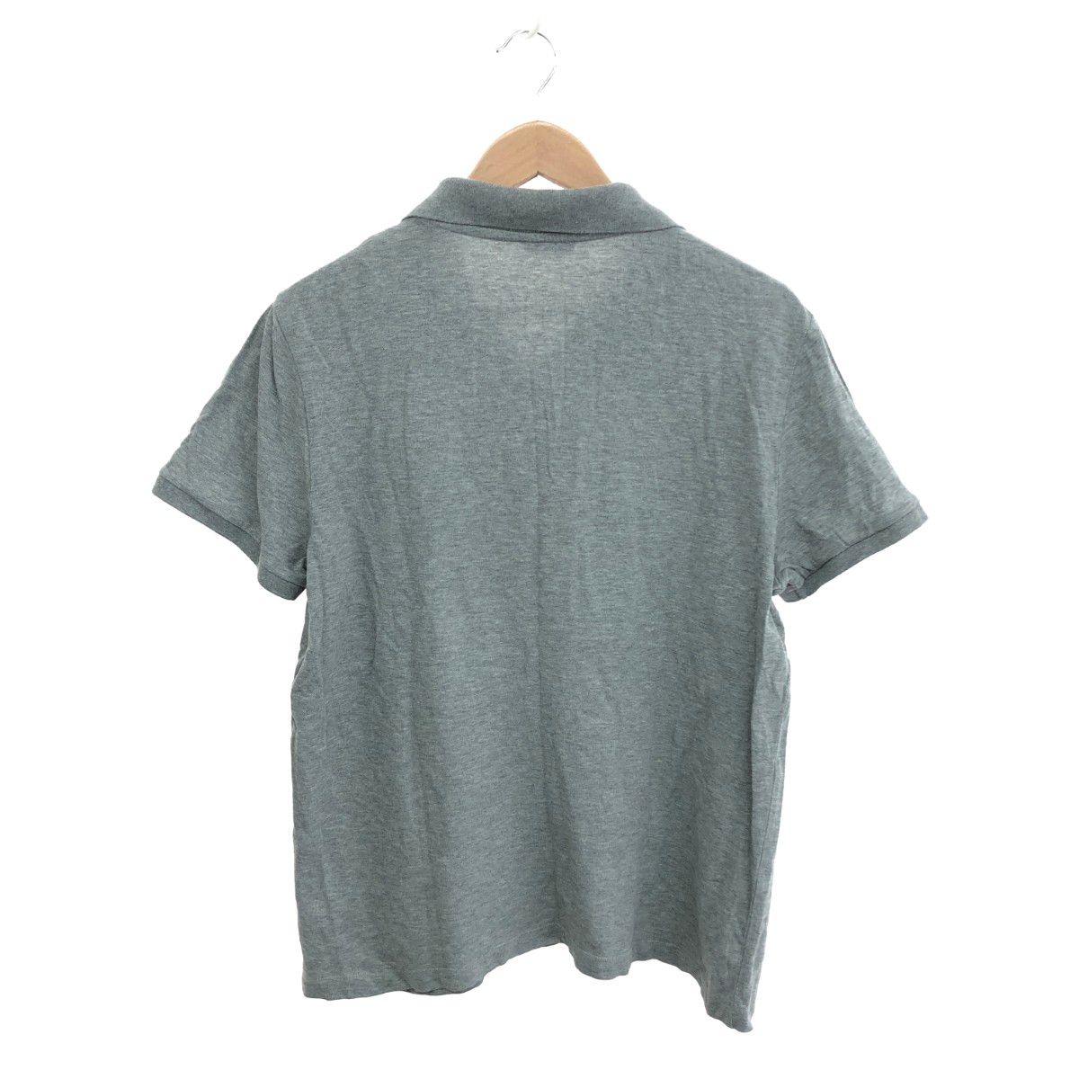 【美品】 MONCLERモンクレール 半袖ポロシャツグレー　S 中古・古着通販】MONCLER (モンクレール) アイコンワッペンポロシャツ